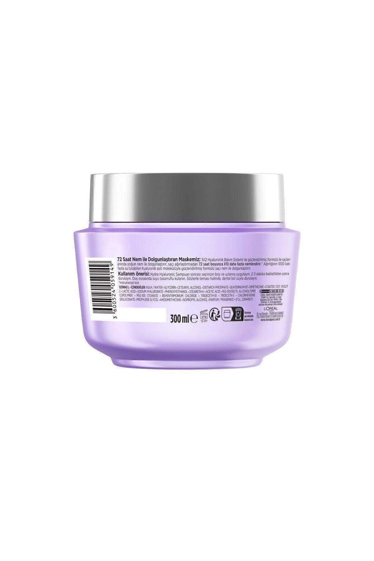 ELSEVE Hydra hyaluronic 72 Saat Nem Ile Dolgunlaştıran Maske 300ml
