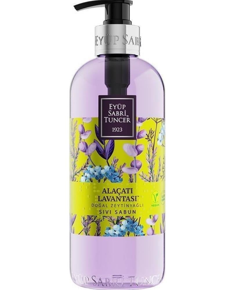 Eyüp Sabri Tuncer Alaçatı Lavantası Doğal Zeytinyağlı Sıvı Sabun 500 ml