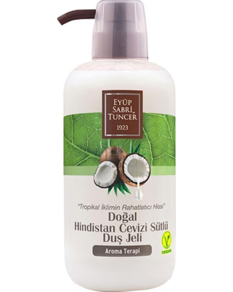 Eyüp Sabri Tuncer Doğal Hindistan Cevizi Sütlü Duş Jeli 600 ml