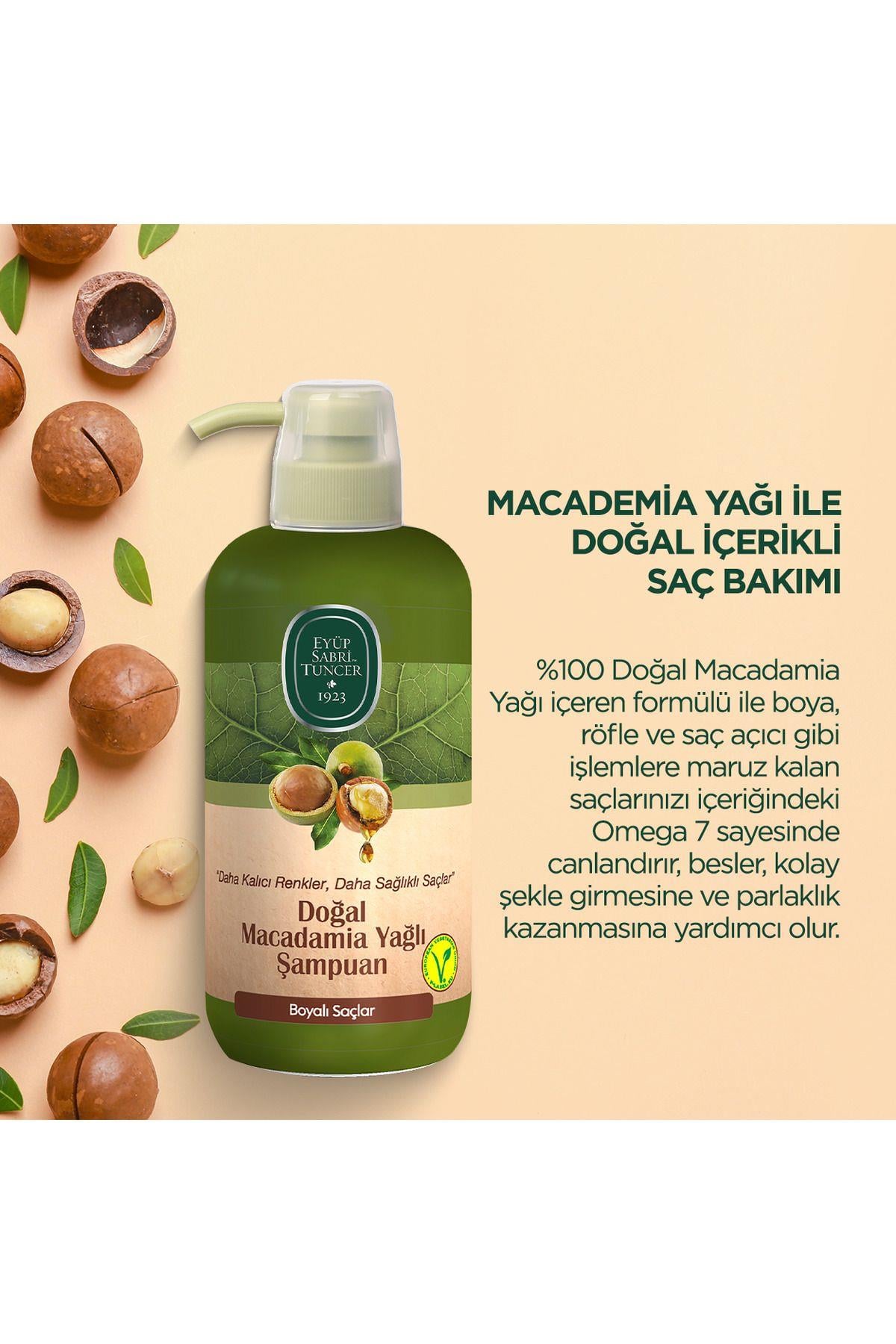 Eyüp Sabri Tuncer Doğal Macadamia Yağlı Şampuan 600 ml