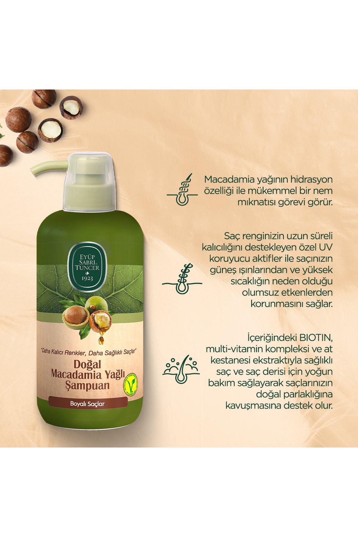 Eyüp Sabri Tuncer Doğal Macadamia Yağlı Şampuan 600 ml
