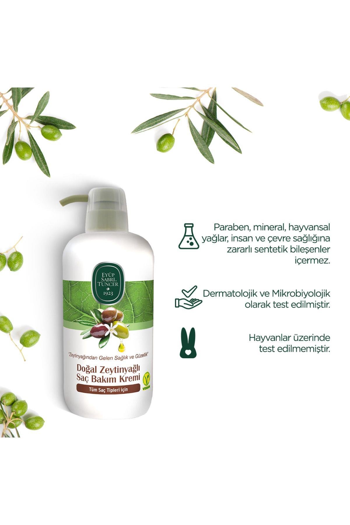 Eyüp Sabri Tuncer Doğal Zeytinyağlı Saç Kremi 600 ml
