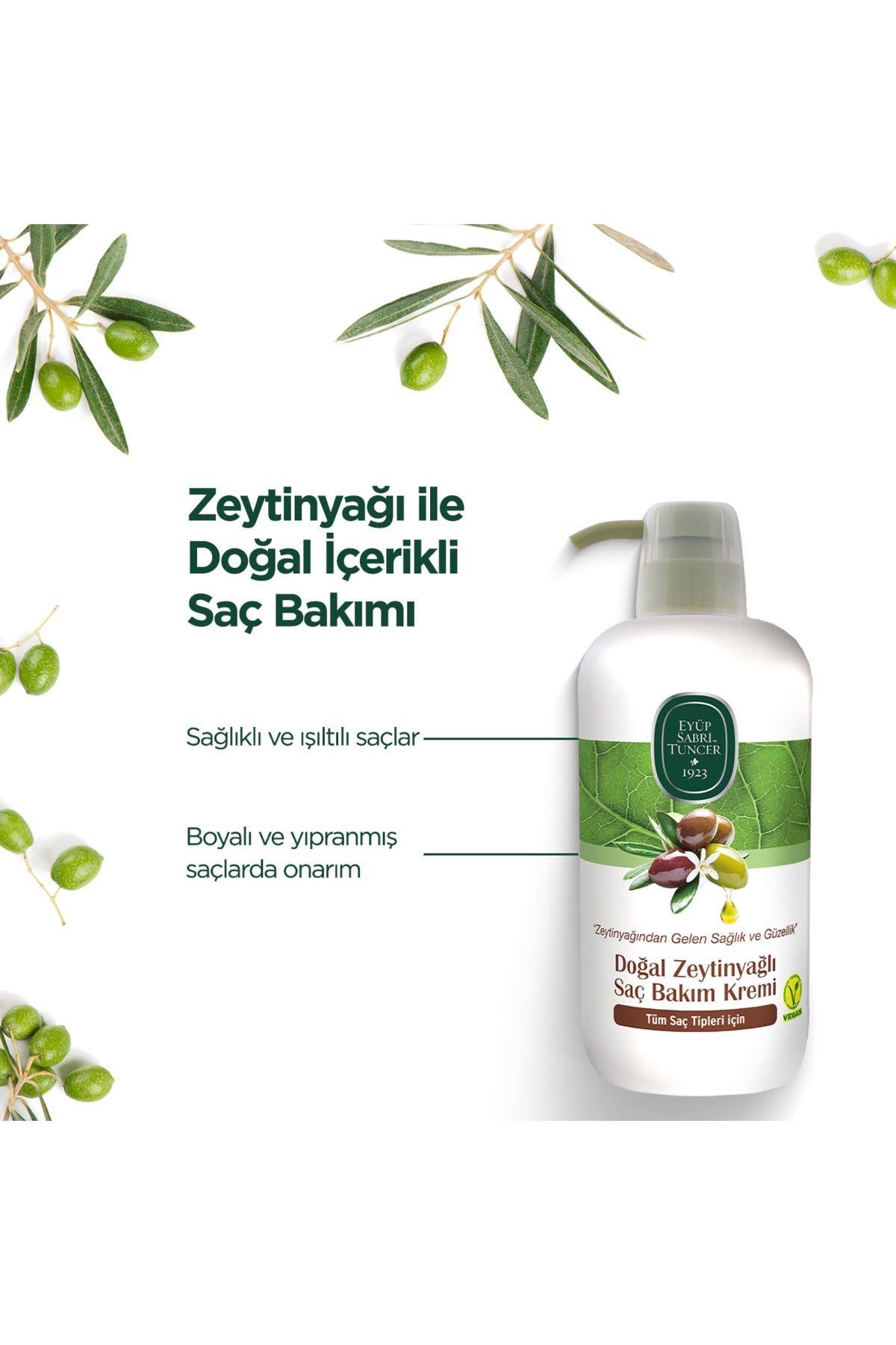 Eyüp Sabri Tuncer Doğal Zeytinyağlı Saç Kremi 600 ml
