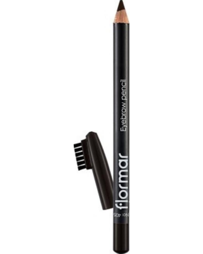 Flormar Kapağı Fırçalı Kaş Kalemi (Kahve) - Eyebrow Pencil - 405 Bitter Brown - 8690604278701