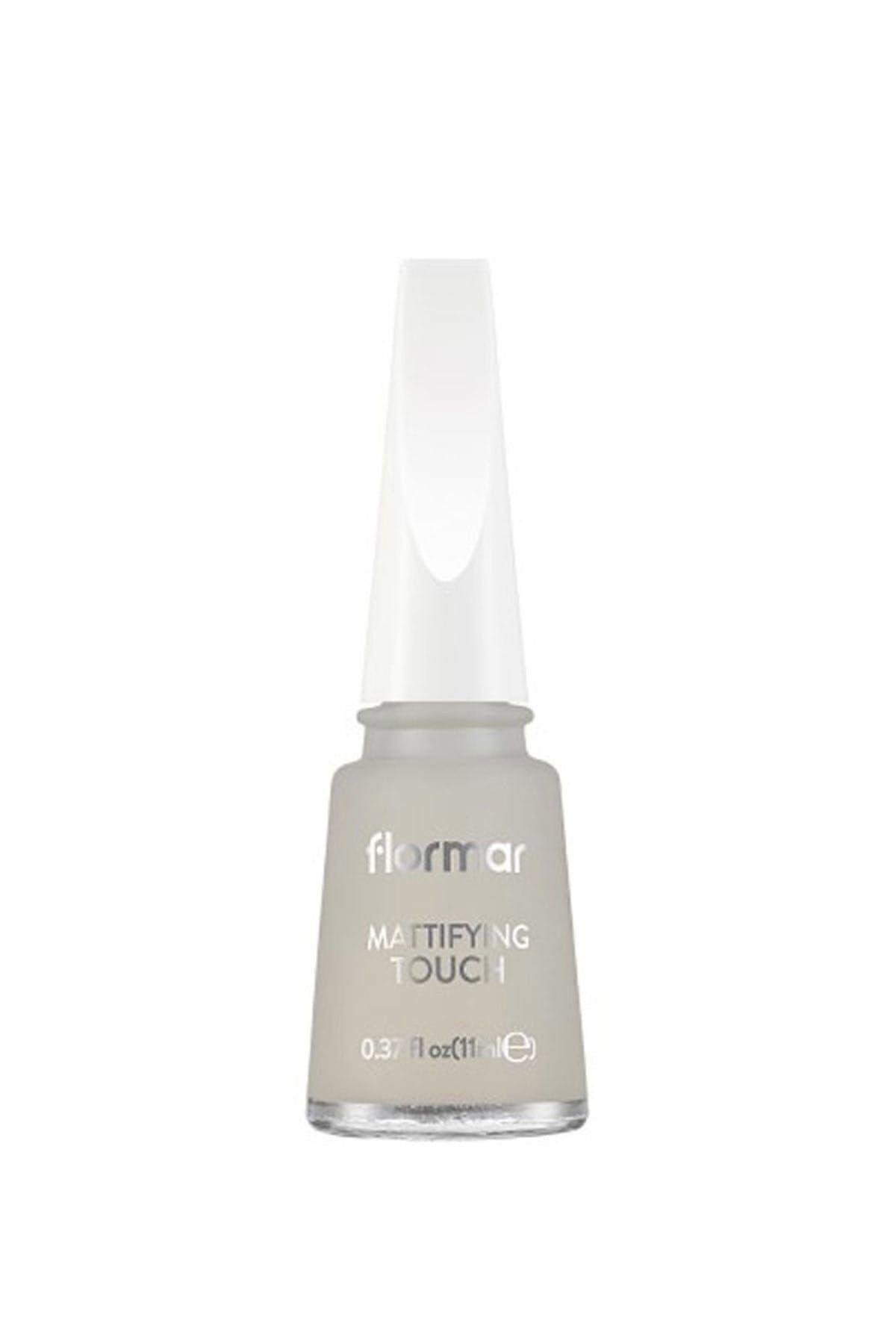 Flormar Mat Görünüm Veren Son Kat Tırnak Cilası - Mattifying Touch Top Coat - 000 - 8690604560554