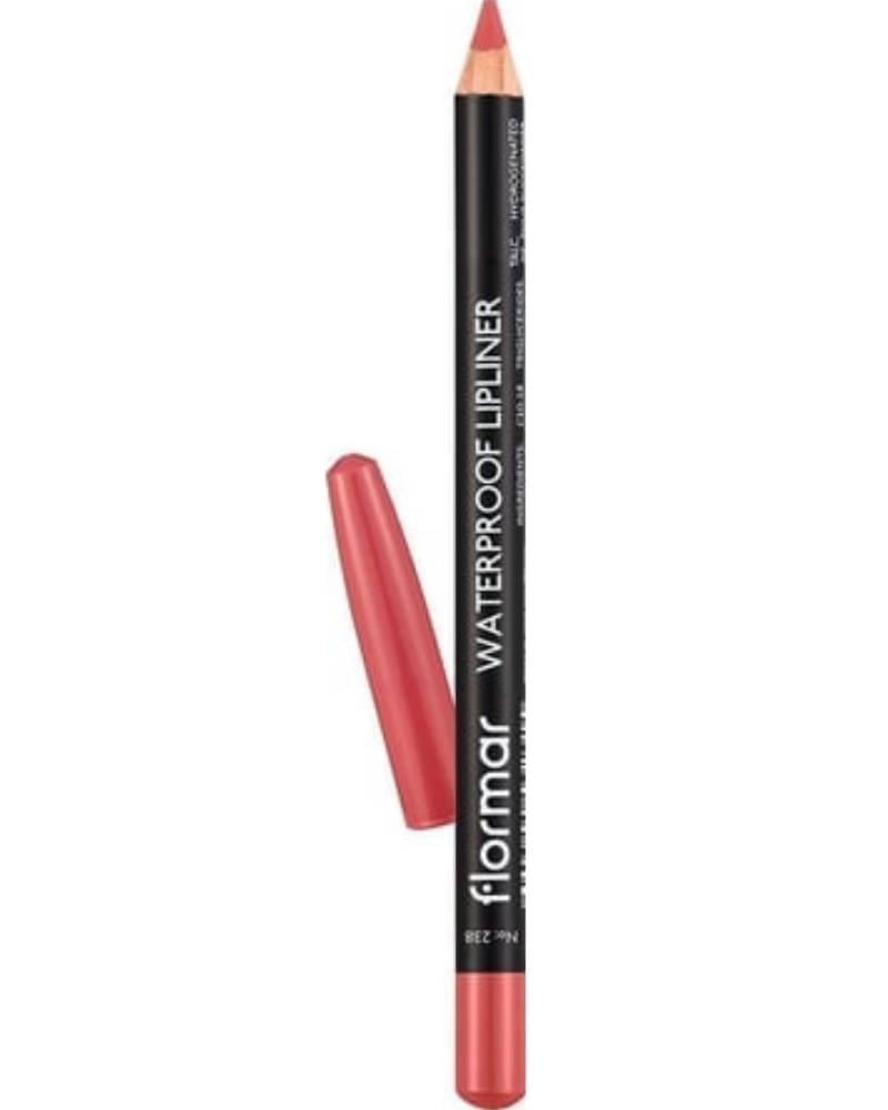Flormar Suya Dayanıklı Dudak Kalemi - Waterproof Lipliner 238 Pure Rose 8690604567515