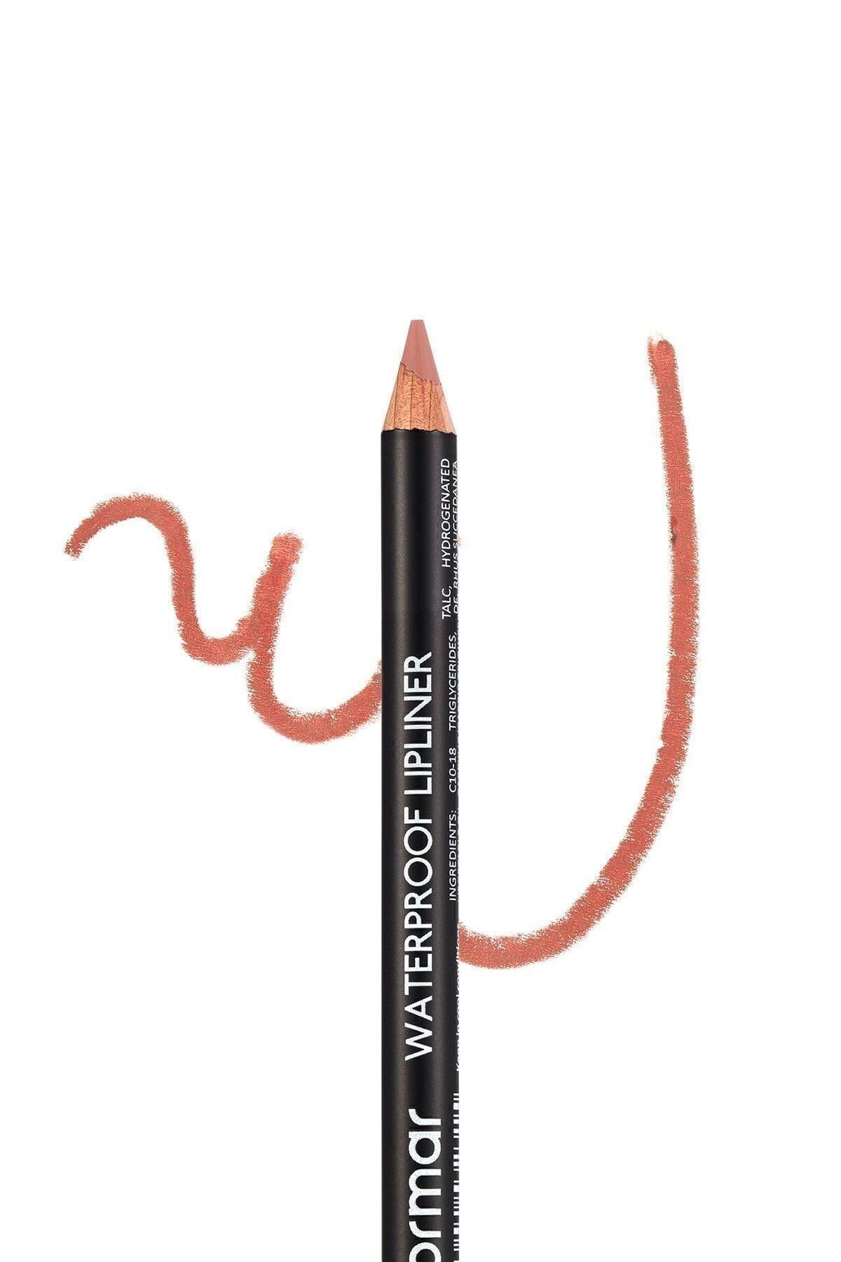 Flormar Waterproof Lipliner - Suya Dayanıklı Dudak Kalemi No:235 Undressed 1.14 g 8690604567485
