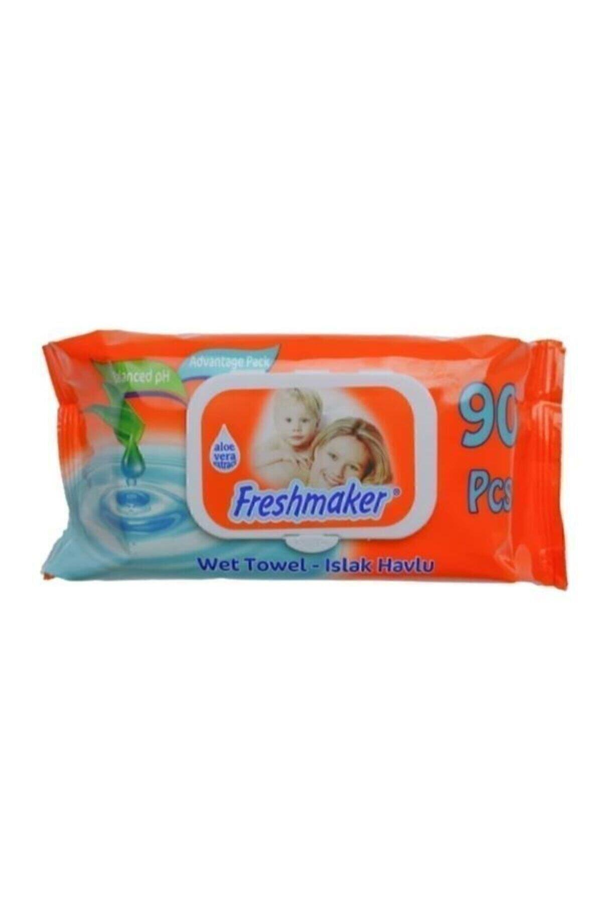 Freshmaker Islak Havlu Mendil 90 Yaprak