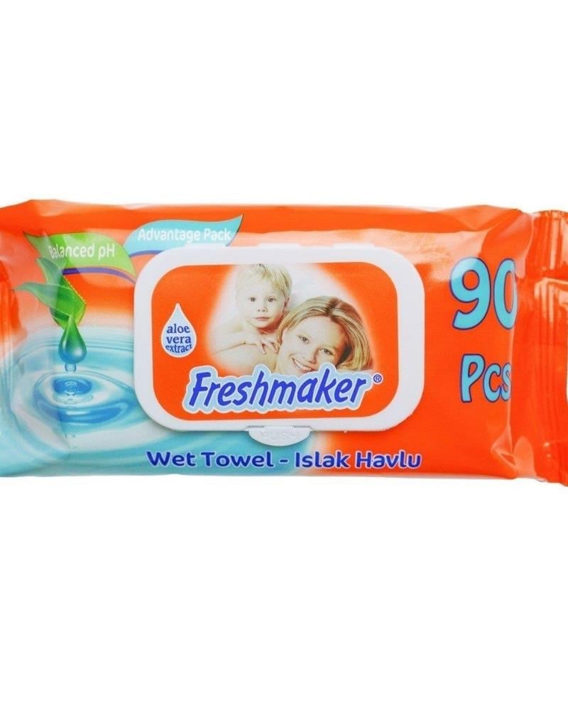 Freshmaker Islak Havlu Mendil 90 Yaprak