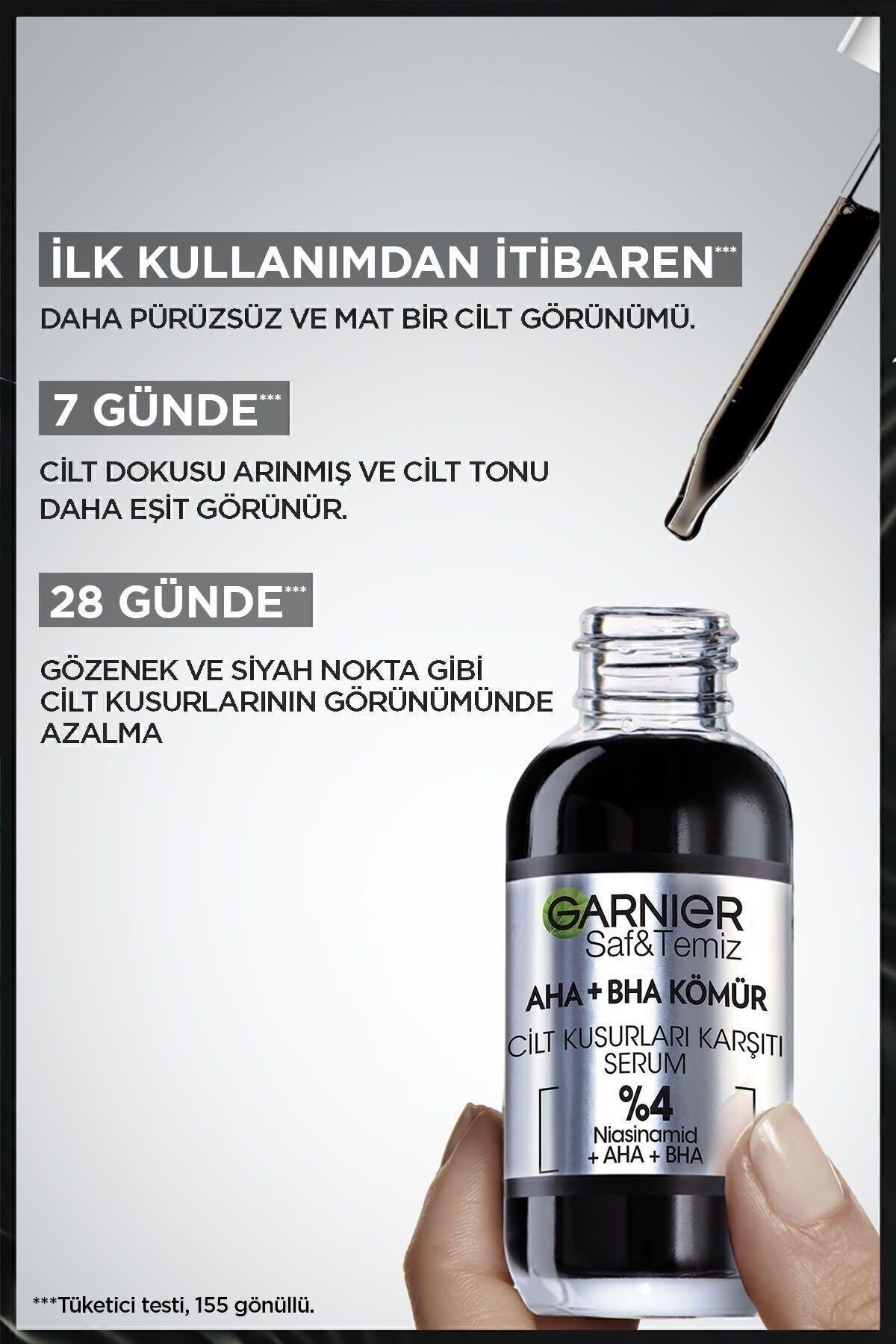 Garnier Aha Bha Cilt Kusurları Karşıtı Serum %4 [niasinamid Peeling Etkili Aha Bha] 30ml
