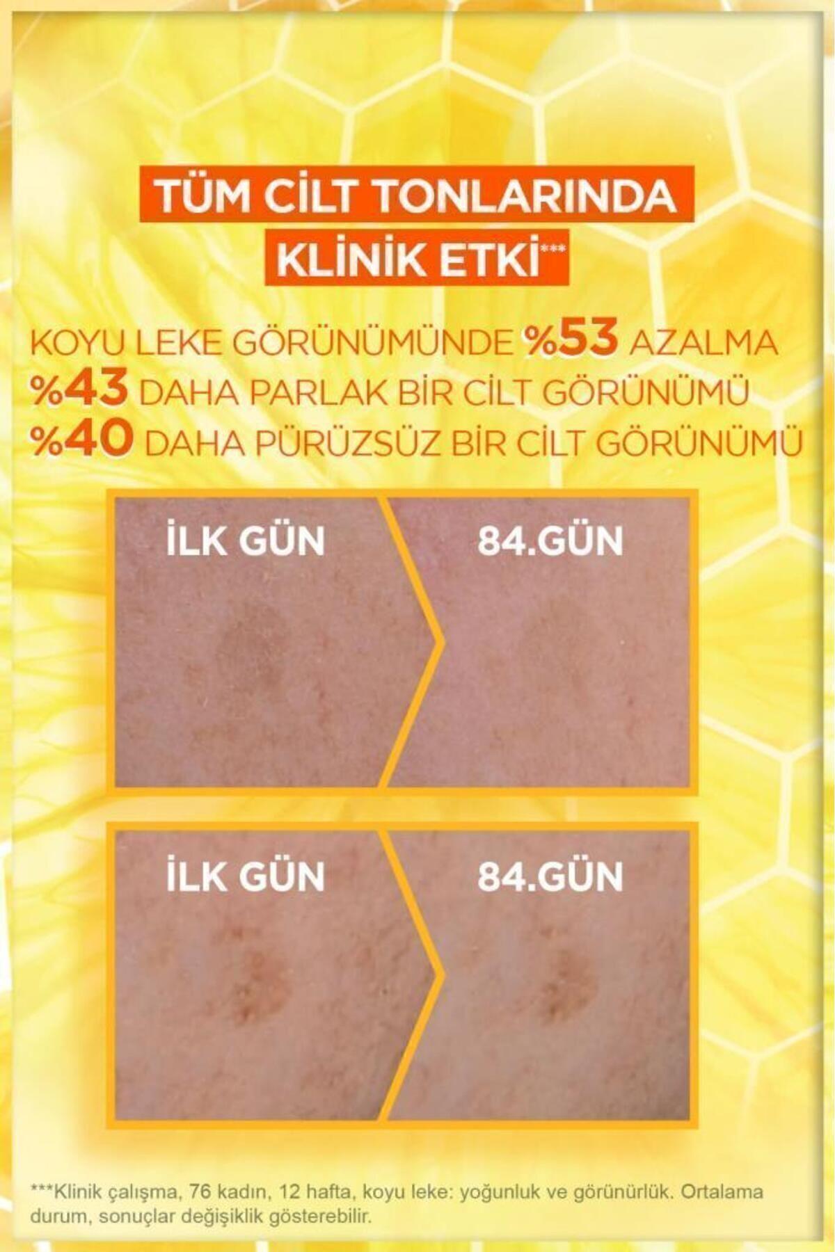 Garnier C Vitamini Günlük Güneş Koruyucu Fluid Yüz Kremi Görünmez Doku Spf50 40ml