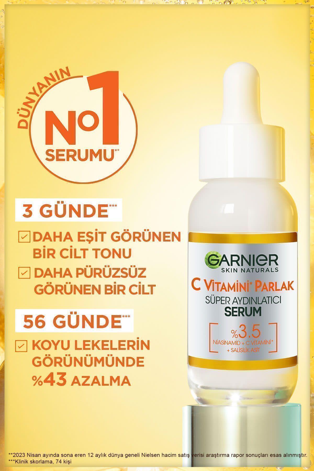 Garnier C Vitamini Parlak Süper Aydınlatıcı Serum 30ml