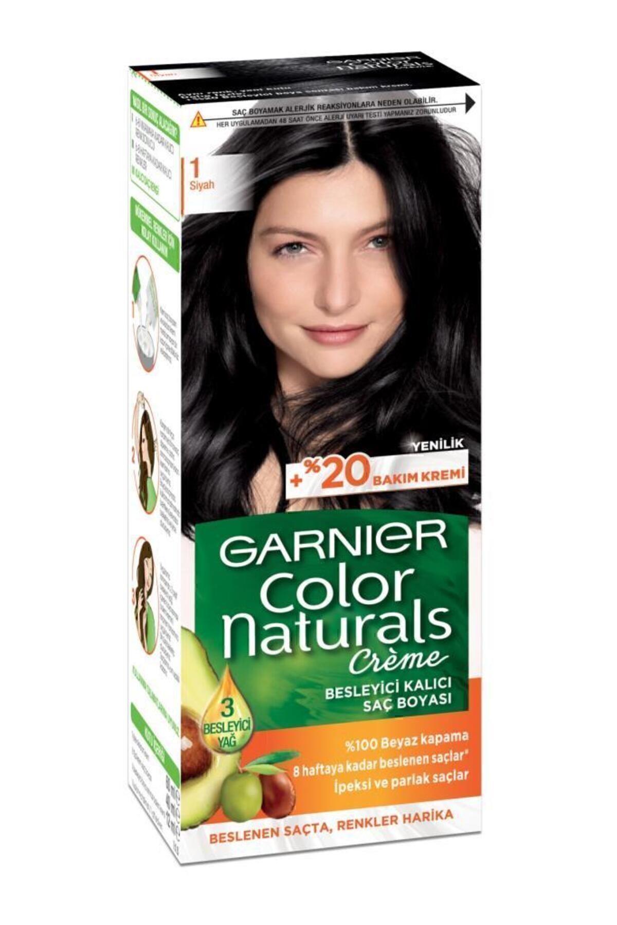 Garnier Color Naturals Saç Boyası 1 Siyah
