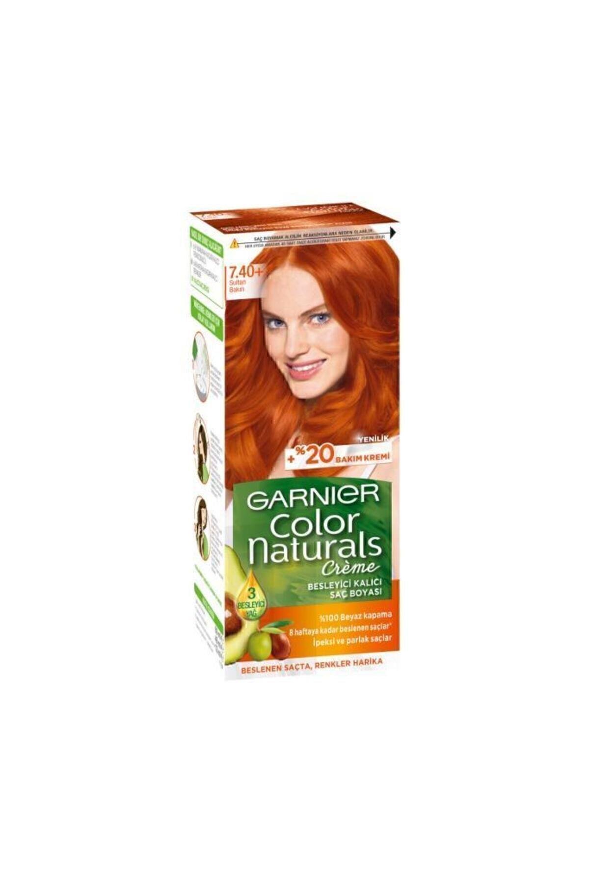 Garnier Color Naturals Saç Boyası 7.40 Sultan Bakırı