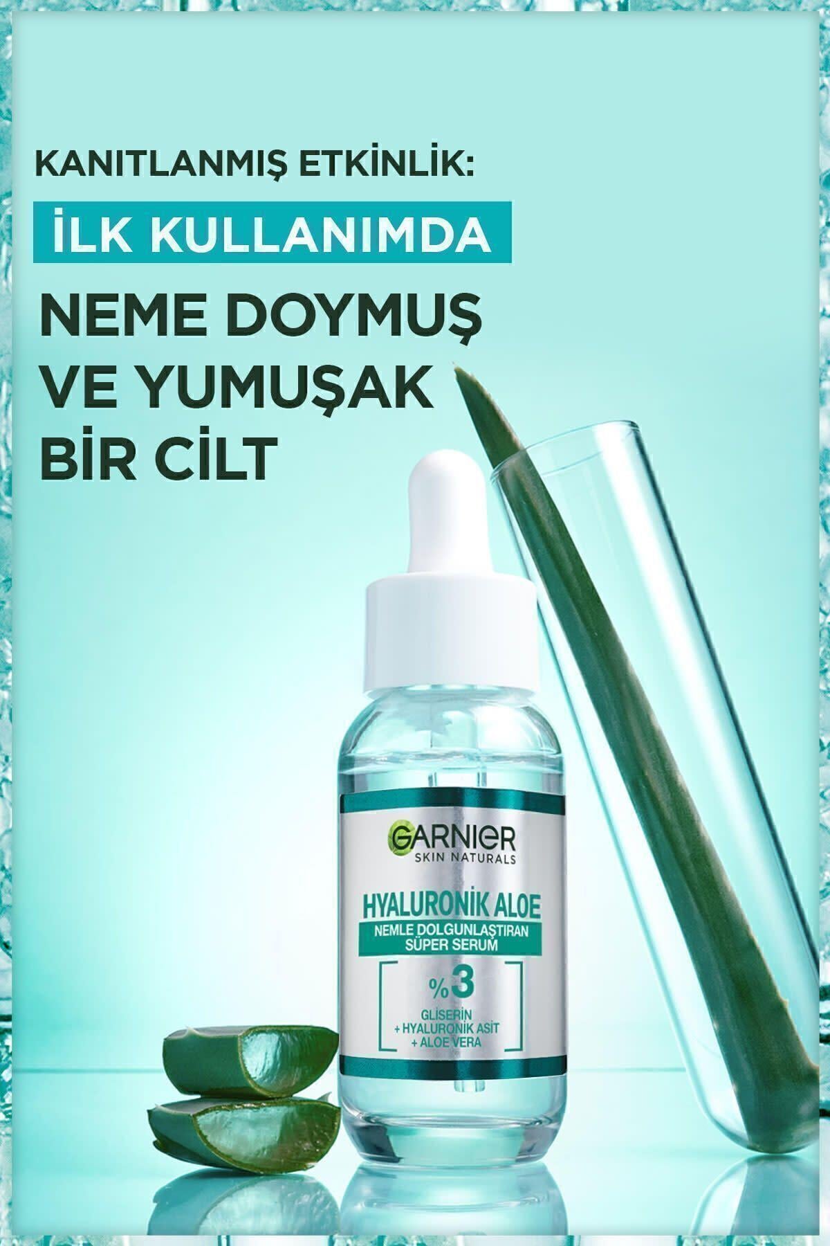 Garnier Hyaluronik Aloe Nemlendirici Ve Dolgunlaştırıcı Süper Serum 30ml