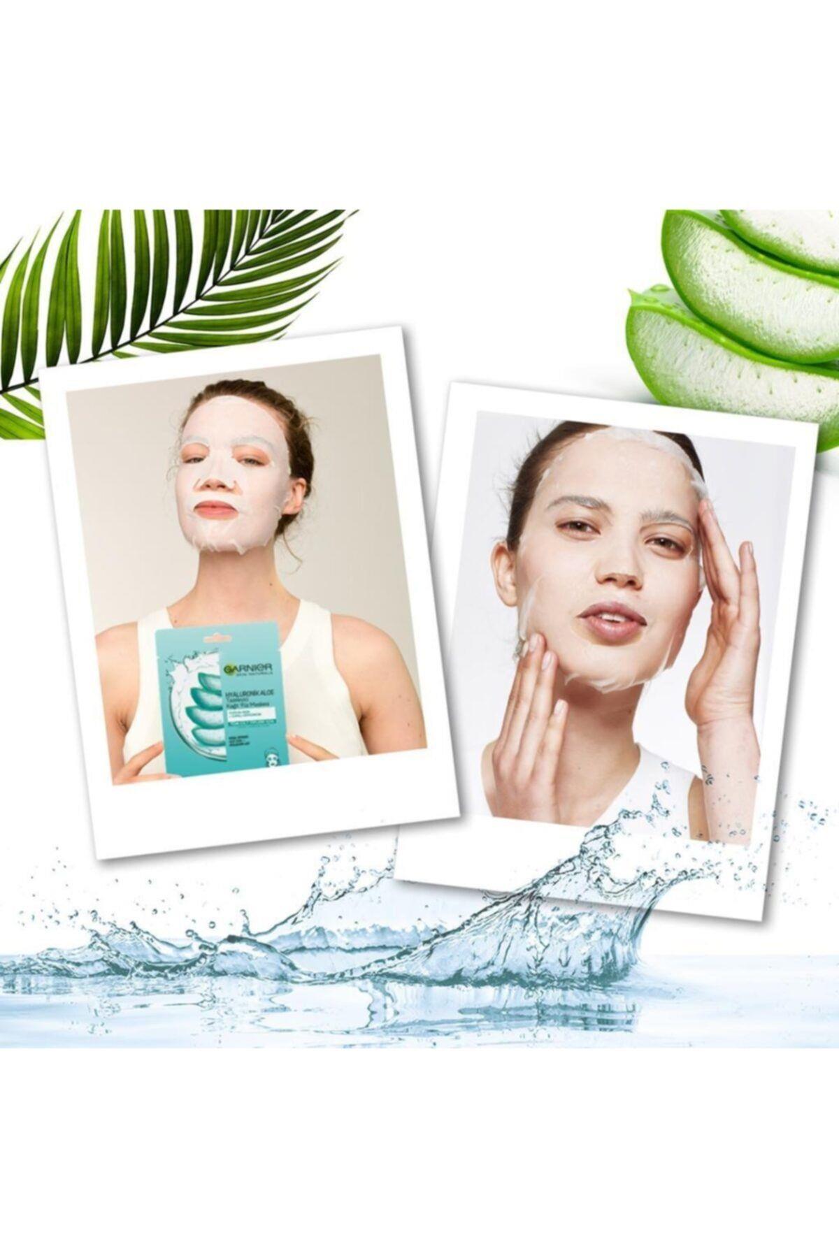 Garnier Hyaluronik Aloe Tazeleyici Kağıt Yüz Maskesi
