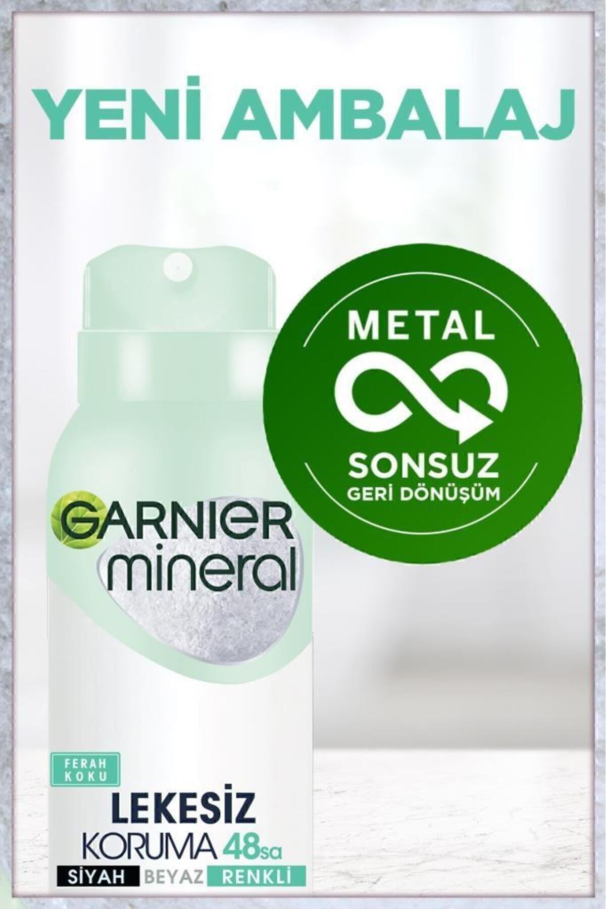 Garnier Mineral Lekesiz Koruma Ferah Koku Sprey Deodorant