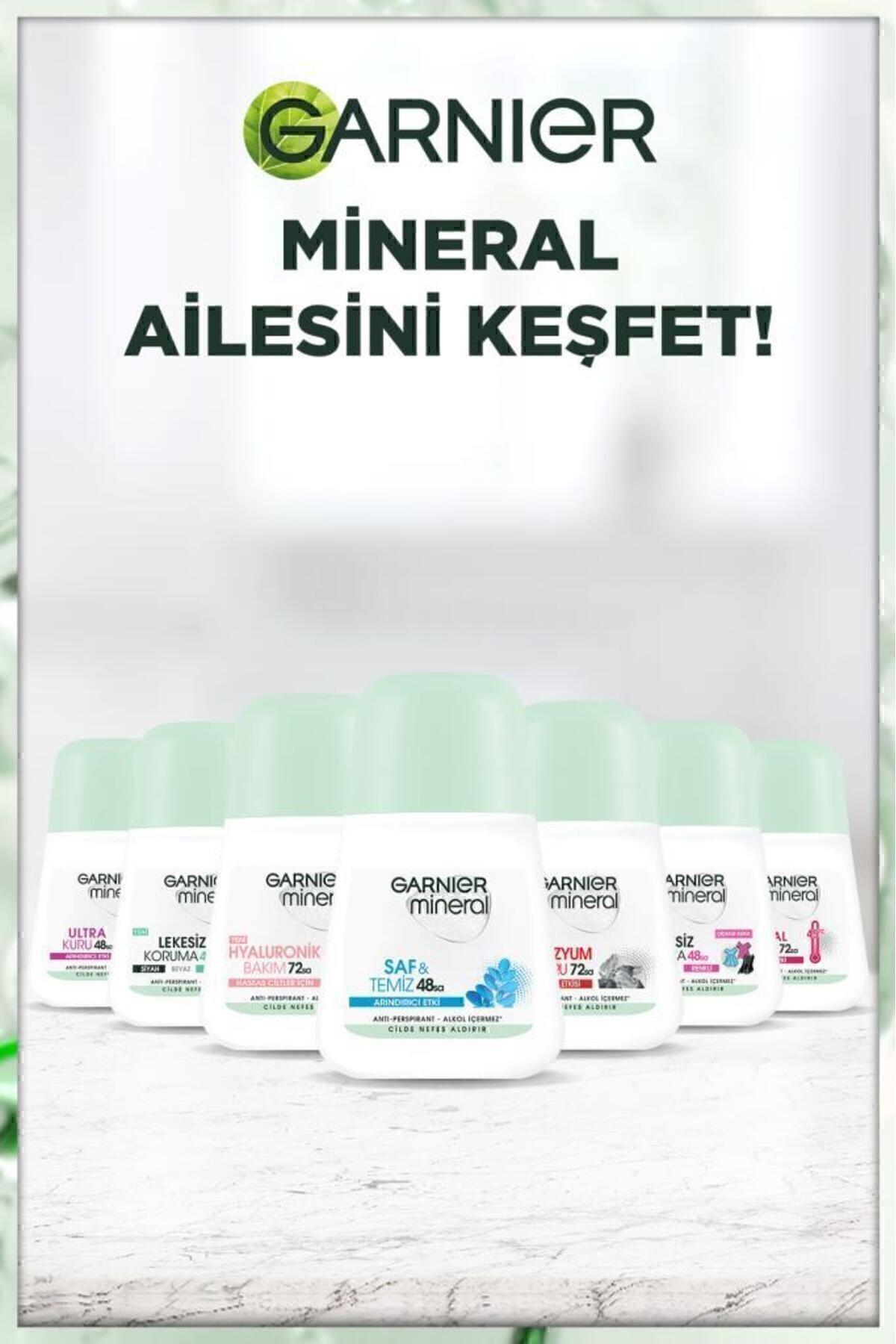 Garnier Mineral Saf Ve Temiz Kadın Roll-on Deodorant 3600542035149