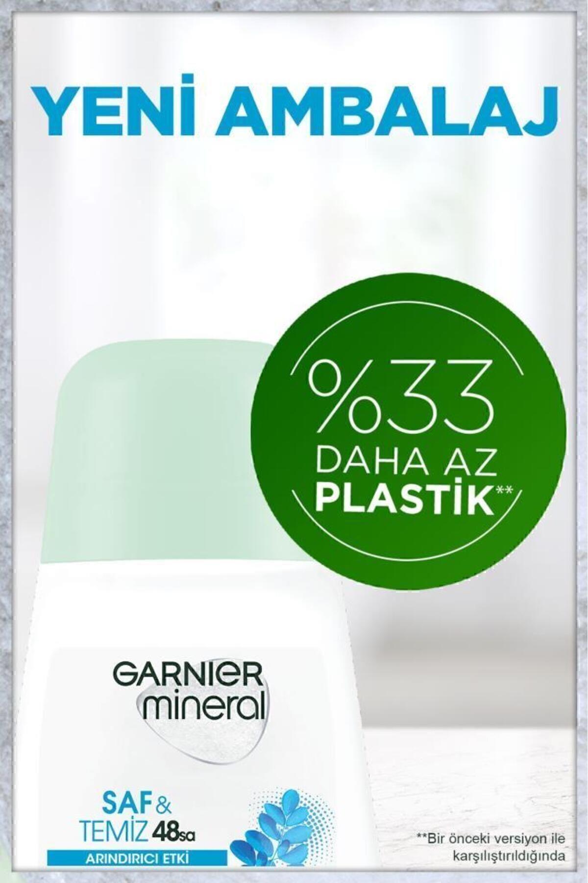 Garnier Mineral Saf Ve Temiz Kadın Roll-on Deodorant 3600542035149