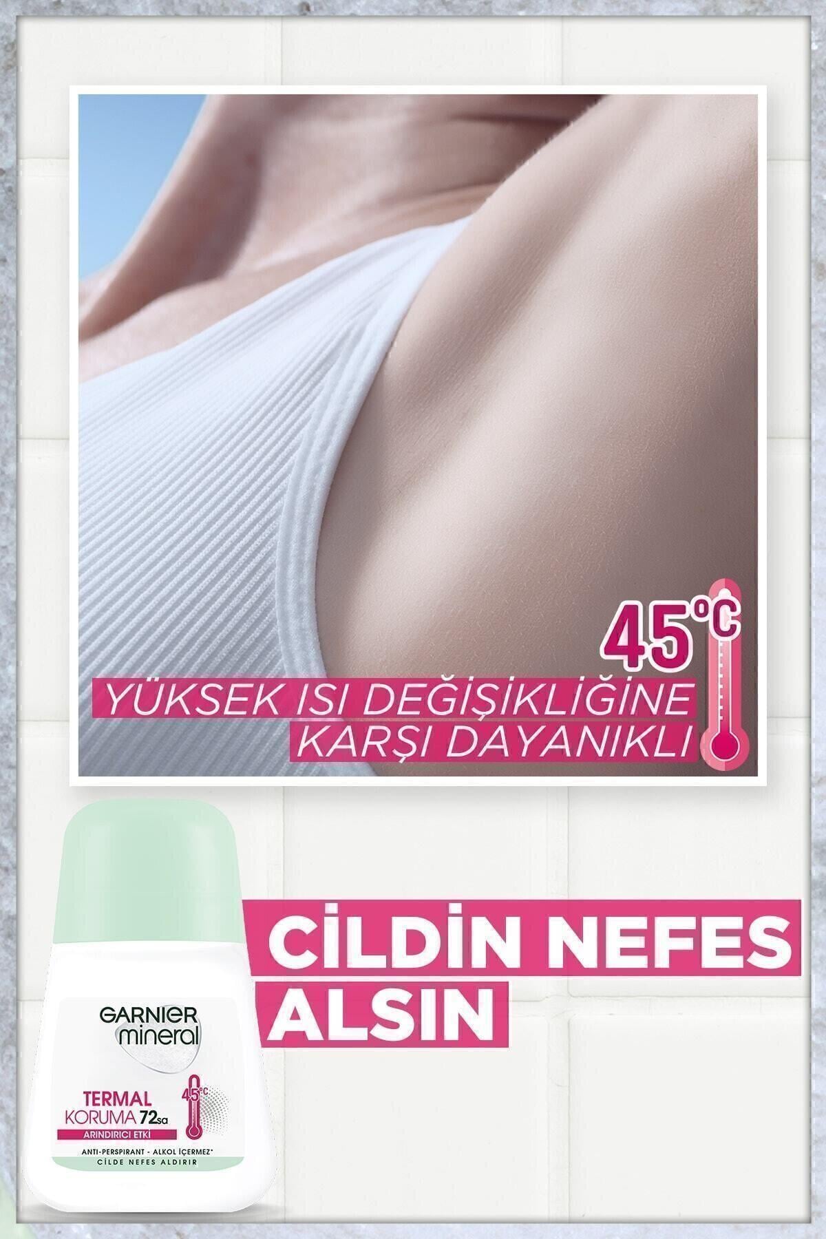 Garnier Mineral Termal Koruma Kadın Roll-On Deodorant 3600541928930
