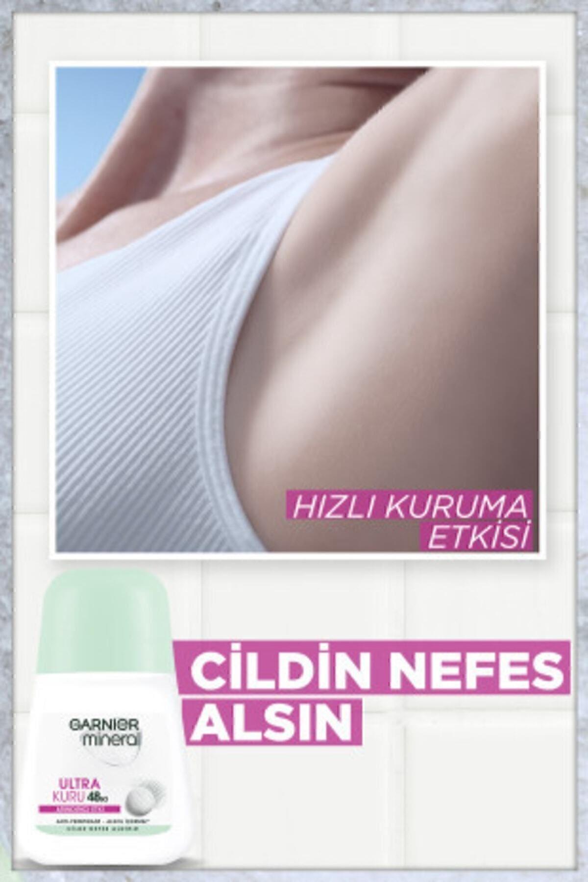 Garnier Mineral Ultra Kuru Kadın Roll-On Deodorant 3600541932623