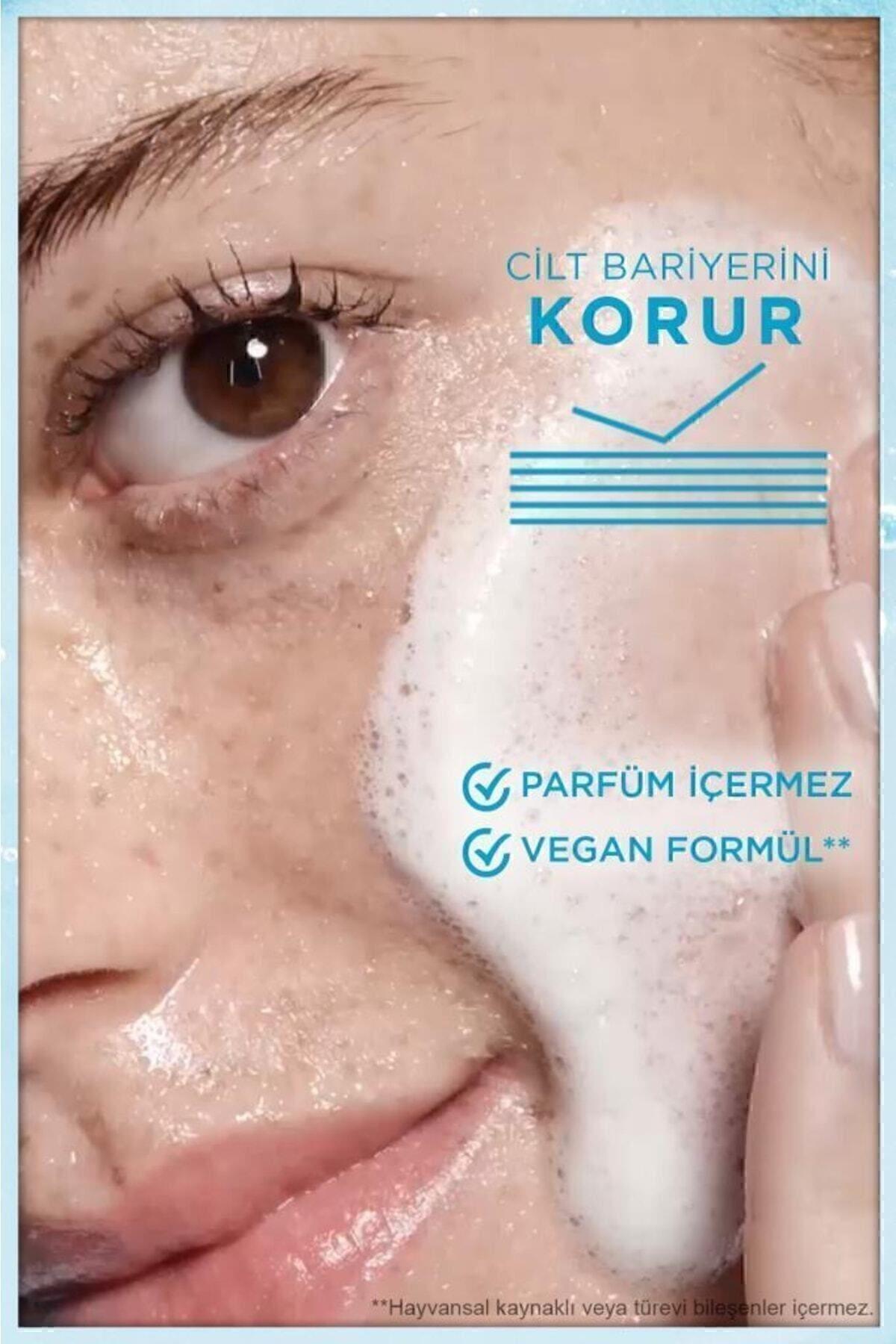 Garnier Saf& Temiz Nemlendiren Temizleyici [ Hyaluronik Asit Seramid Kil] 250 ml Yüz Temizleme Jeli