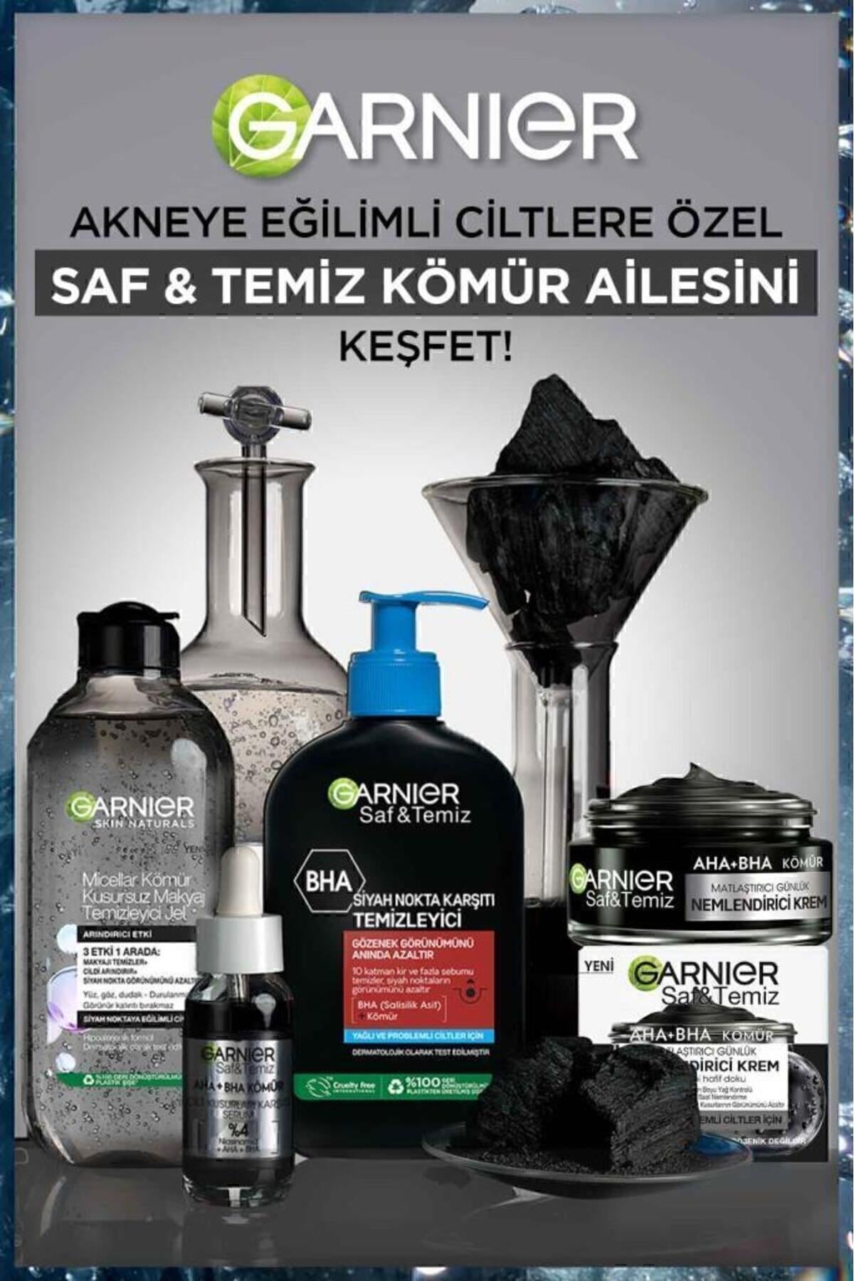Garnier Saf Ve Temiz Kömür Matlaştırıcı Günlük Nemlendirici Krem 50ml
