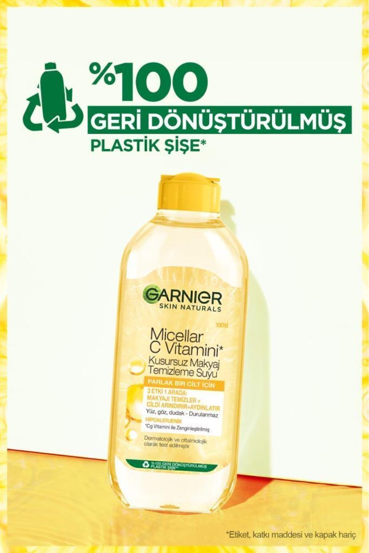 Garnier STD Micellar C Vitamini Kusursuz Makyaj Temizleme Suyu 400ml Klasik