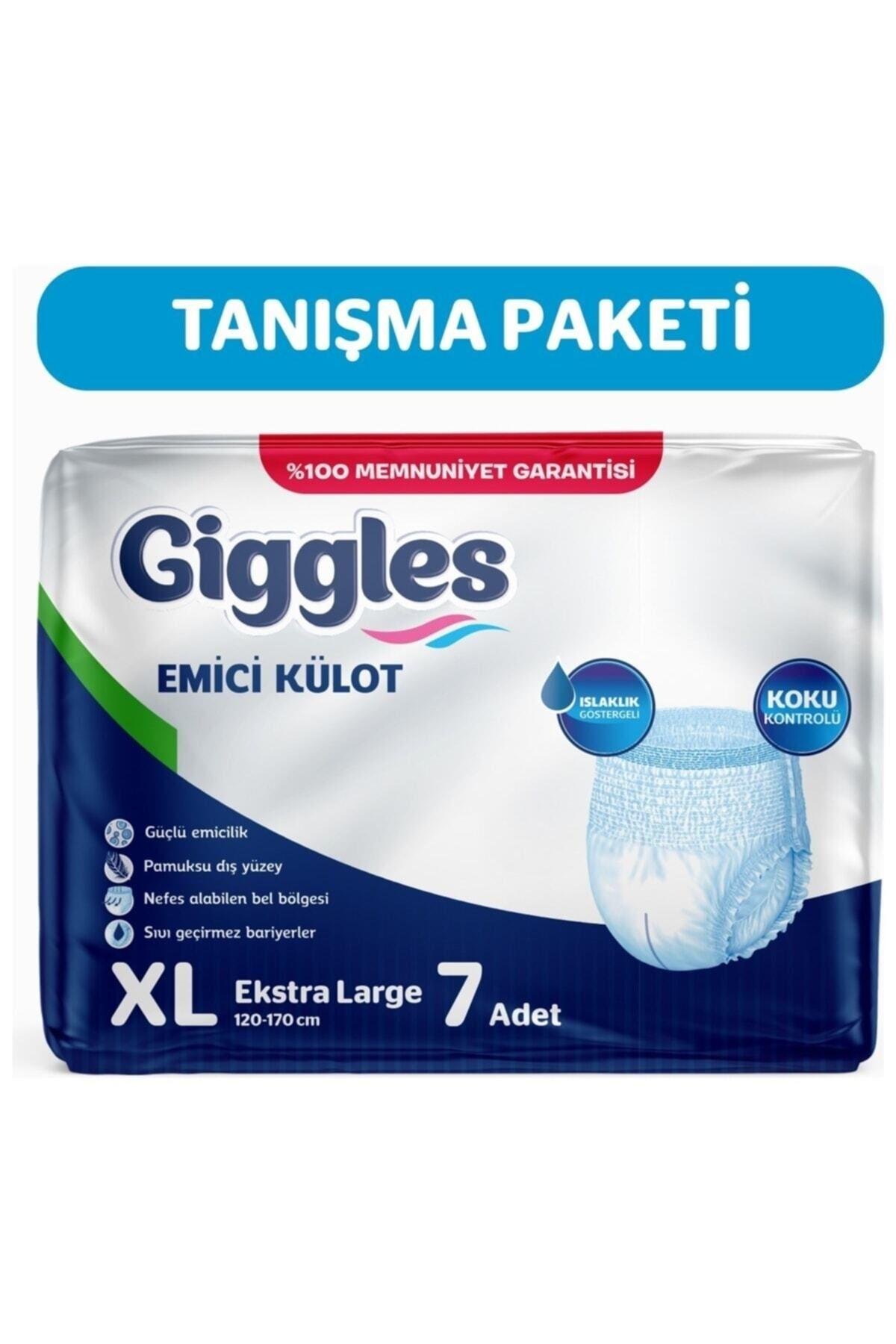giggles Külotlu Hasta Bezi X-large 7 Li
