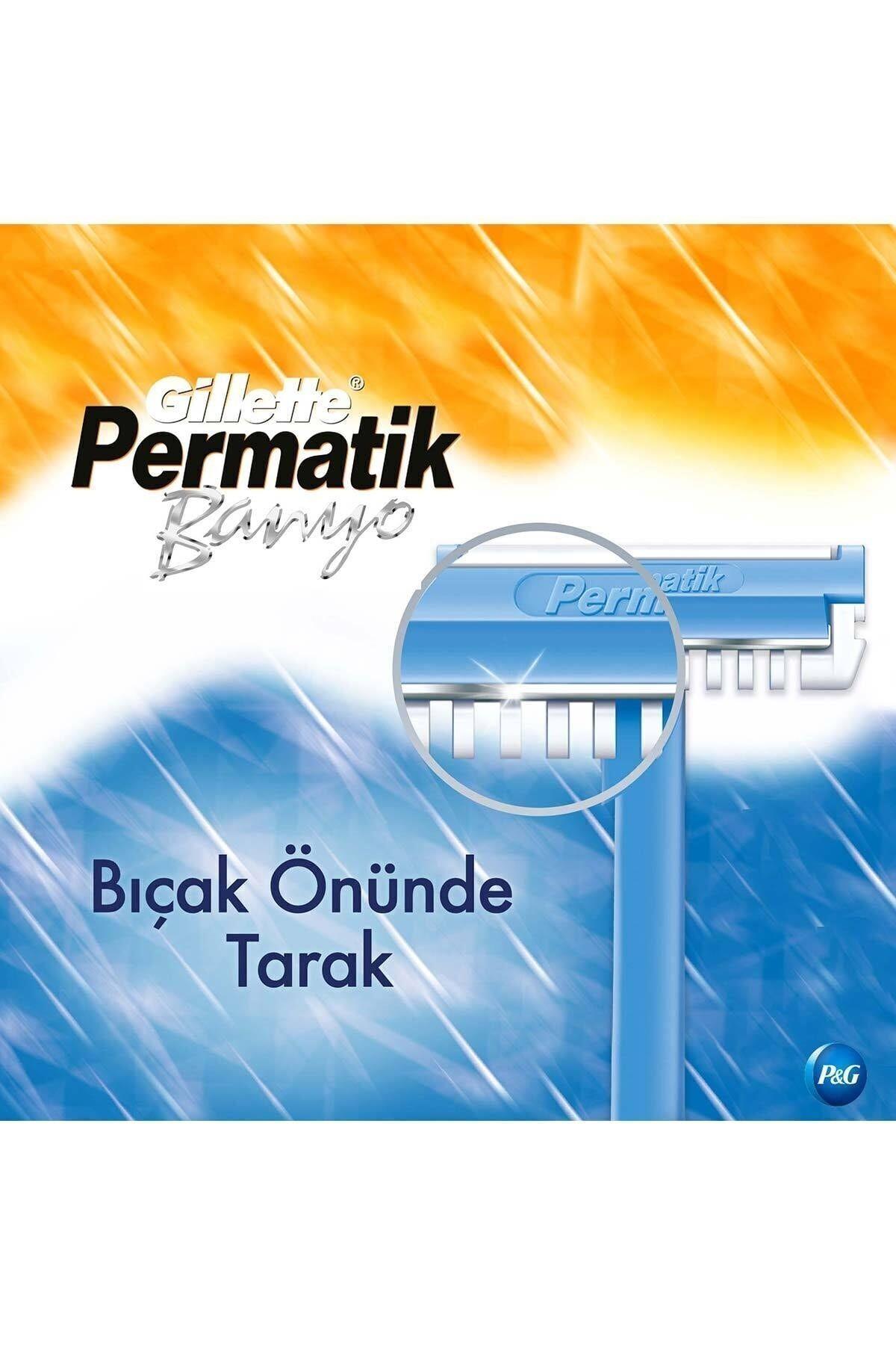 Gillette Banyo Kullan At Tıraş Bıçağı 10'lu