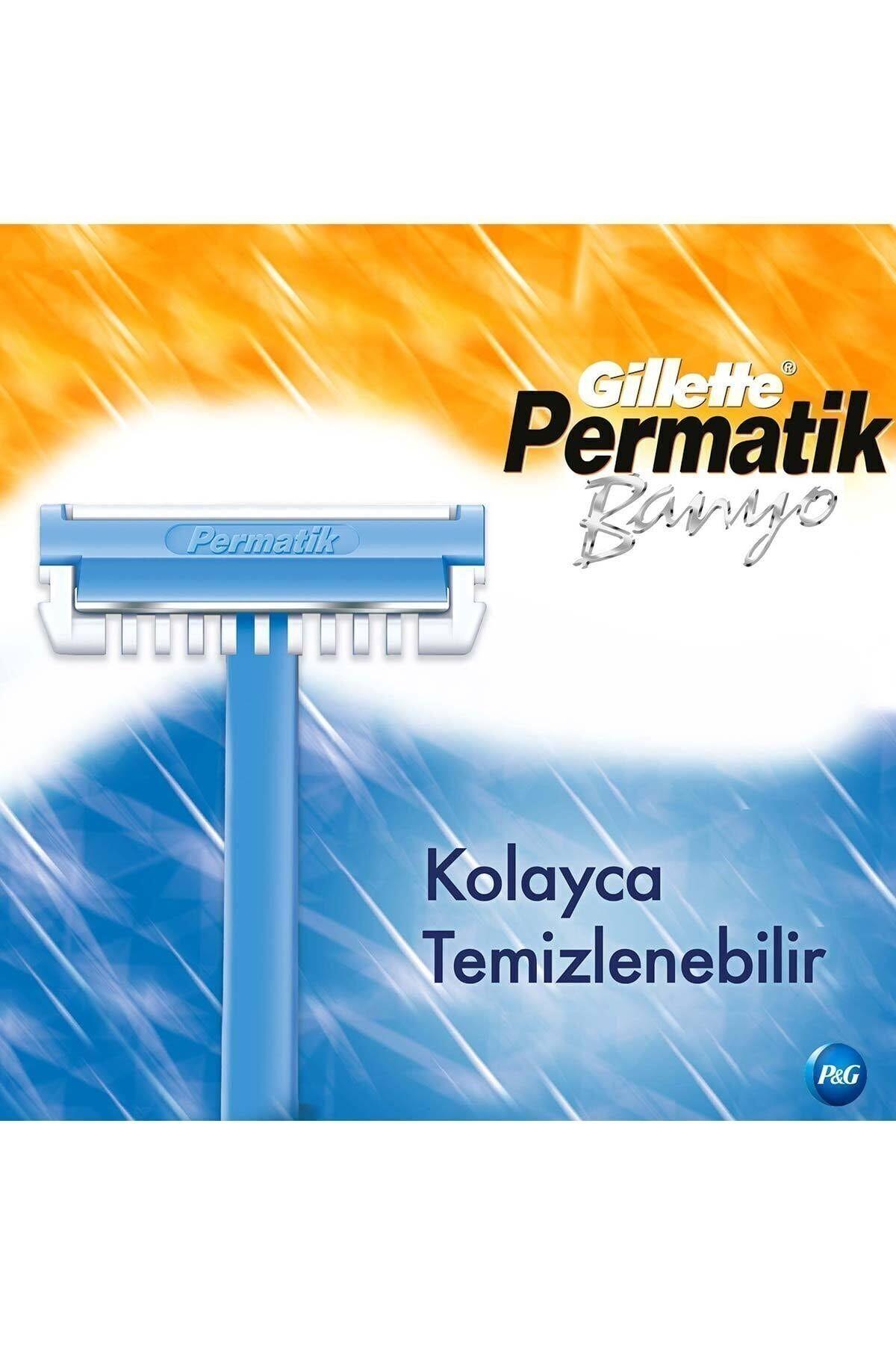 Gillette Banyo Kullan At Tıraş Bıçağı 10'lu
