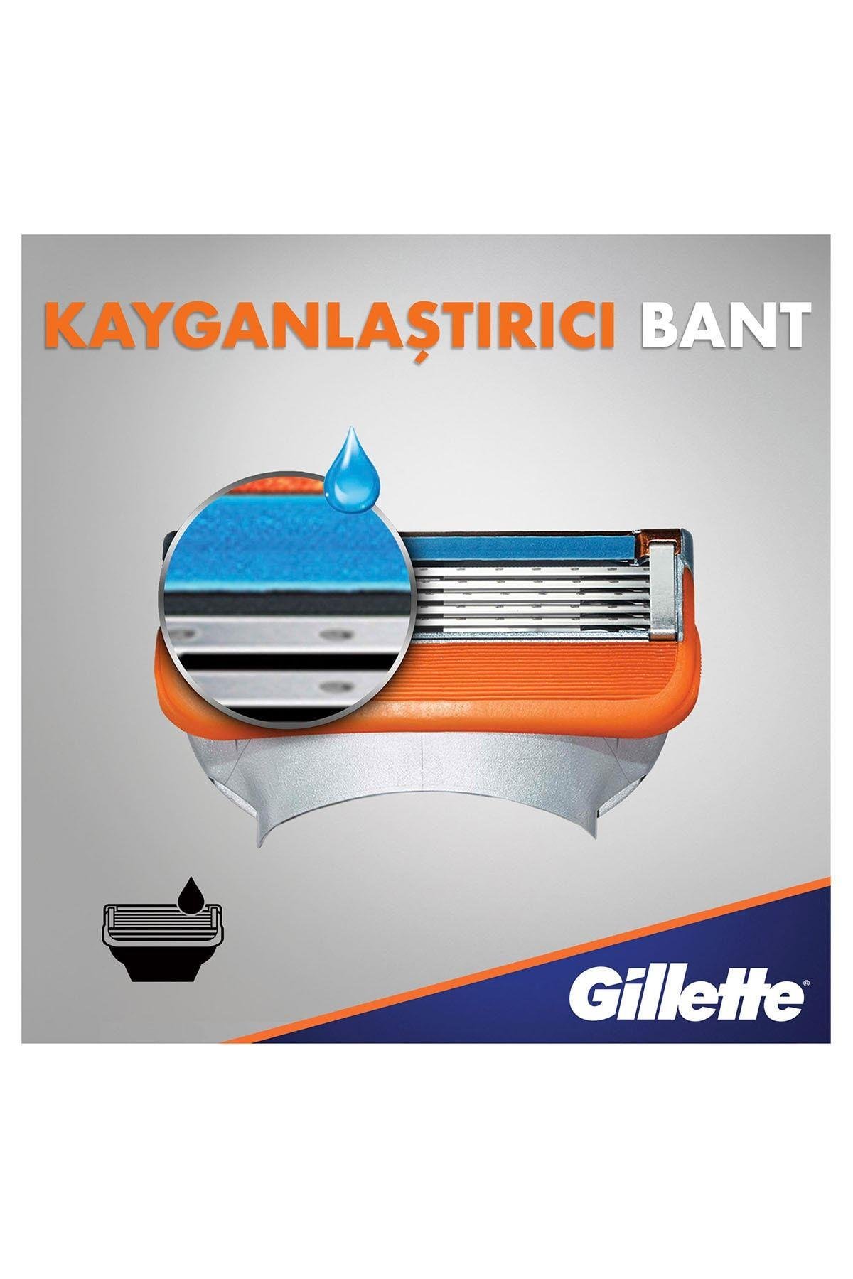 Gillette Fusion Yedek Tıraş Bıçağı 4'lü