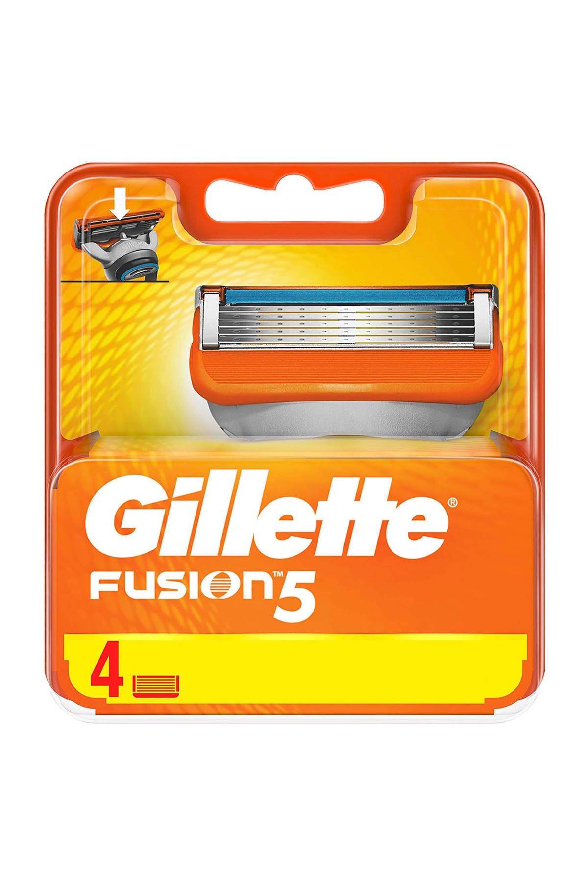 Gillette Fusion Yedek Tıraş Bıçağı 4'lü