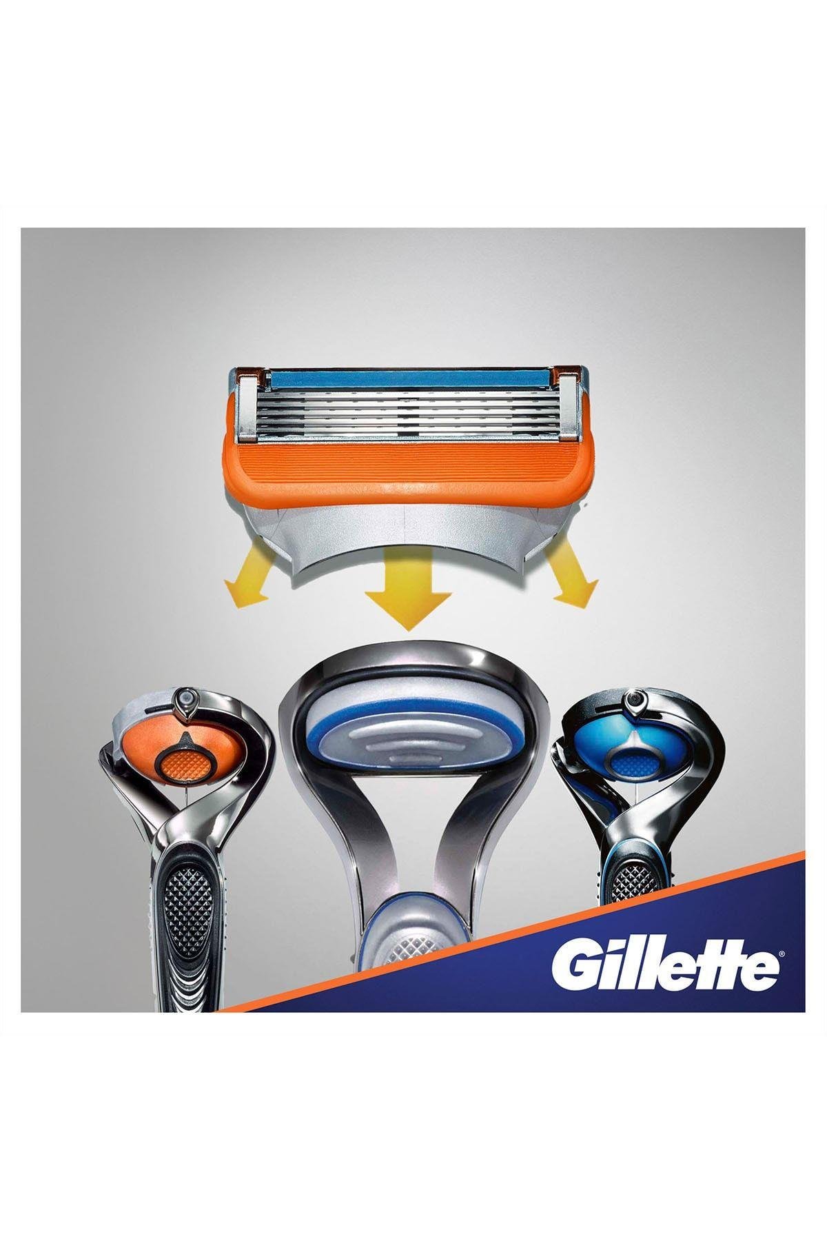 Gillette Fusion Yedek Tıraş Bıçağı 4'lü