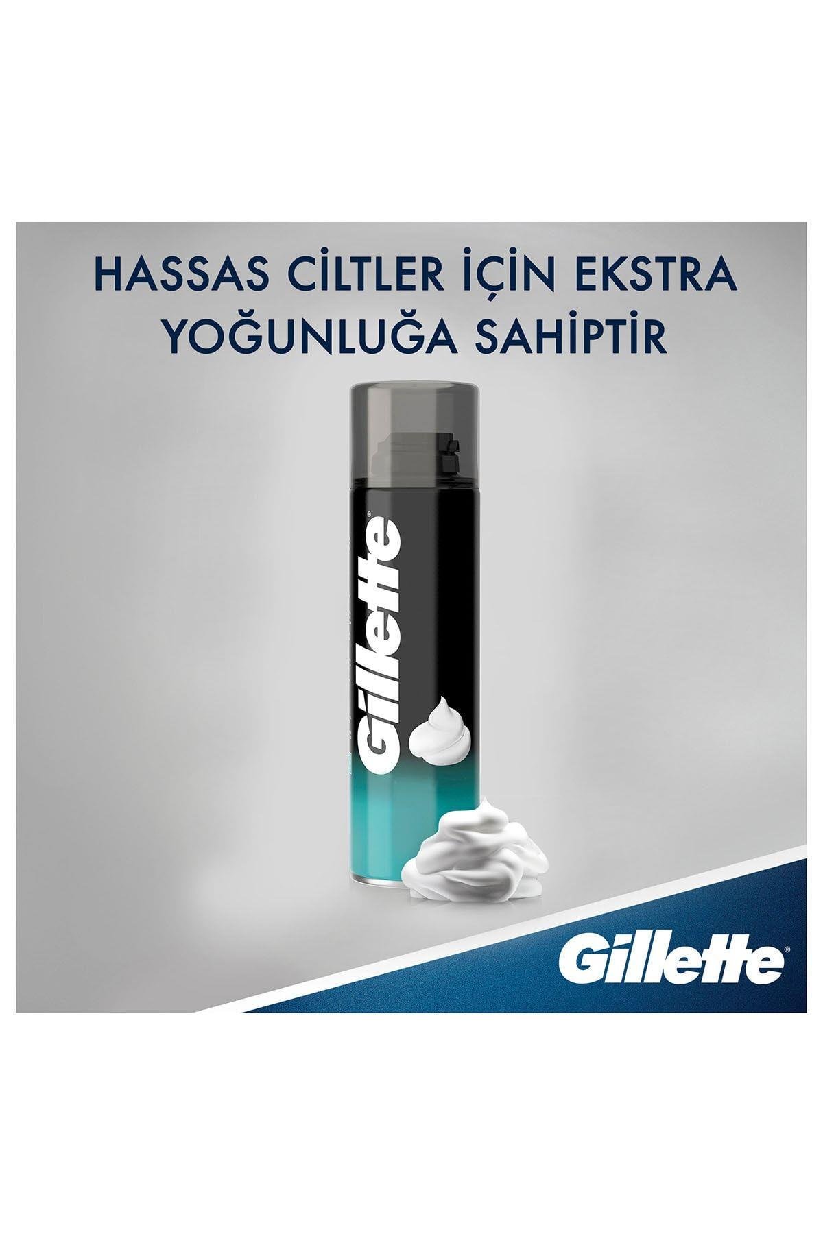 Gillette GİLLETTE TRAŞ KÖPÜĞÜ 300 ML HASSAS CİLTLER
