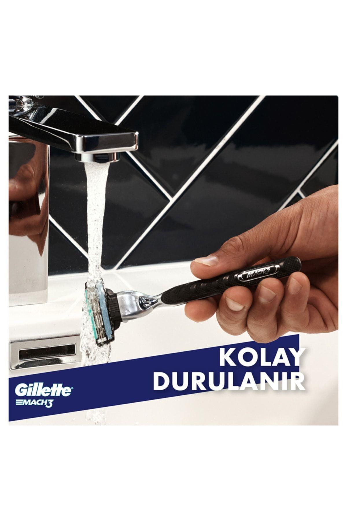 Gillette Mach3 Yedek Tıraş Bıçağı 4'lü