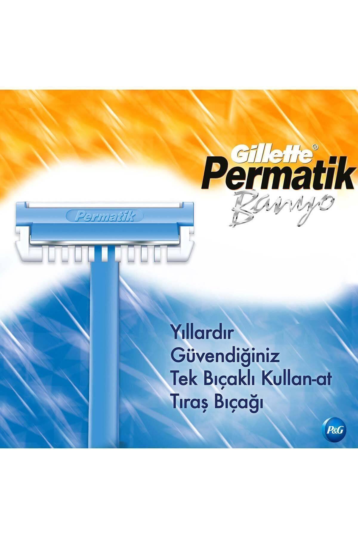 Gillette Permatik Banyo Kullan At Tıraş Bıçağı 5 Adet