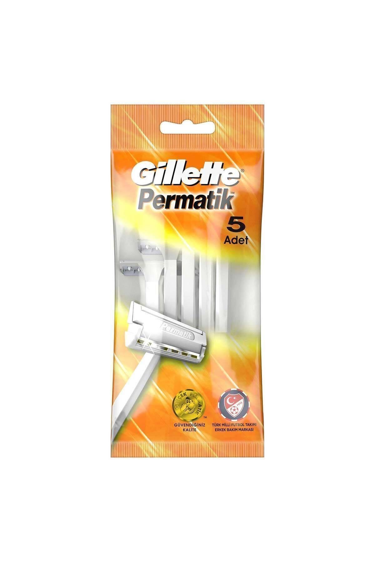 Gillette Permatik Kullan At Tıraş Bıçağı 5 Adet