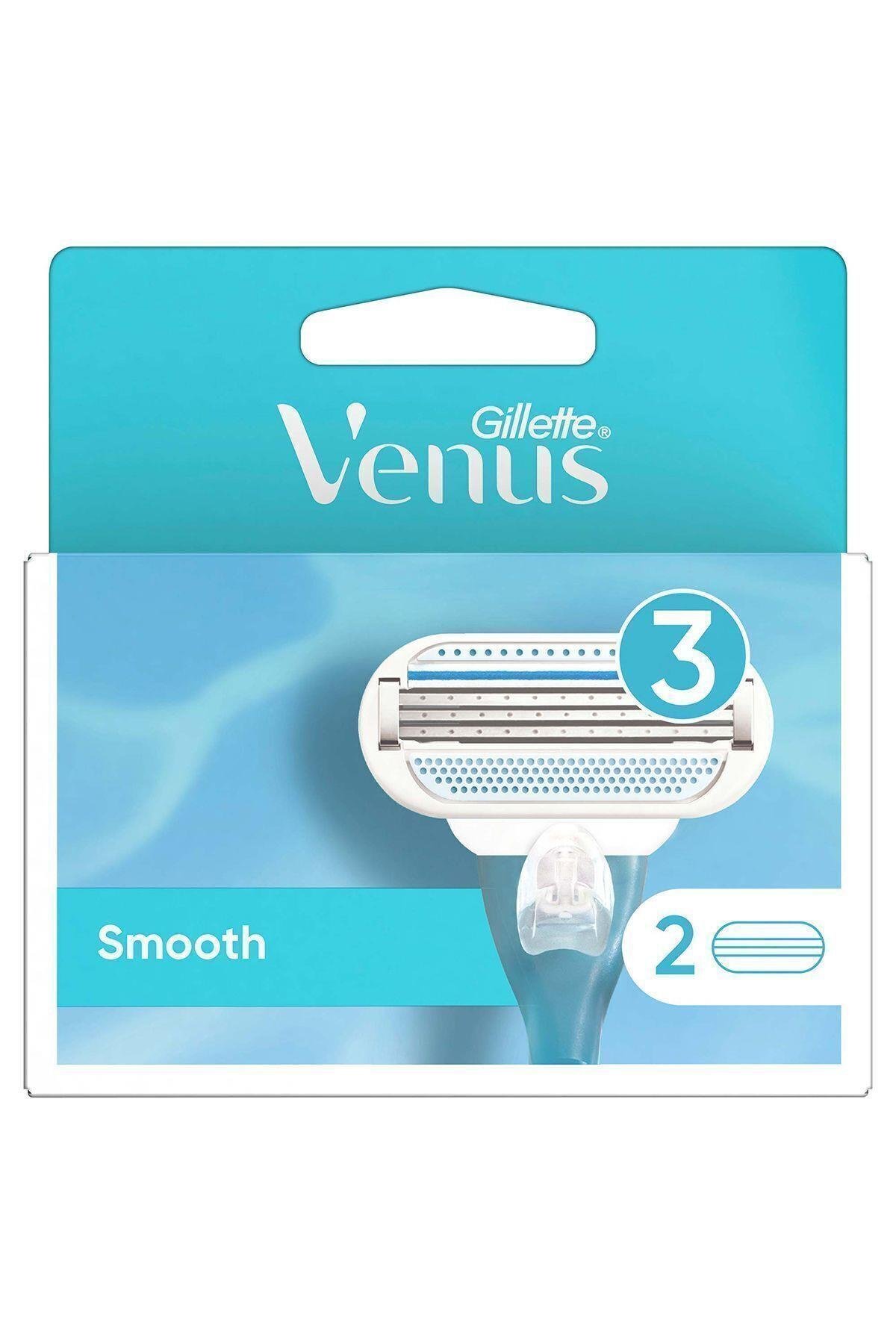 Gillette Venus Smooth Kadın Tıraş Bıçağı 2 Adet