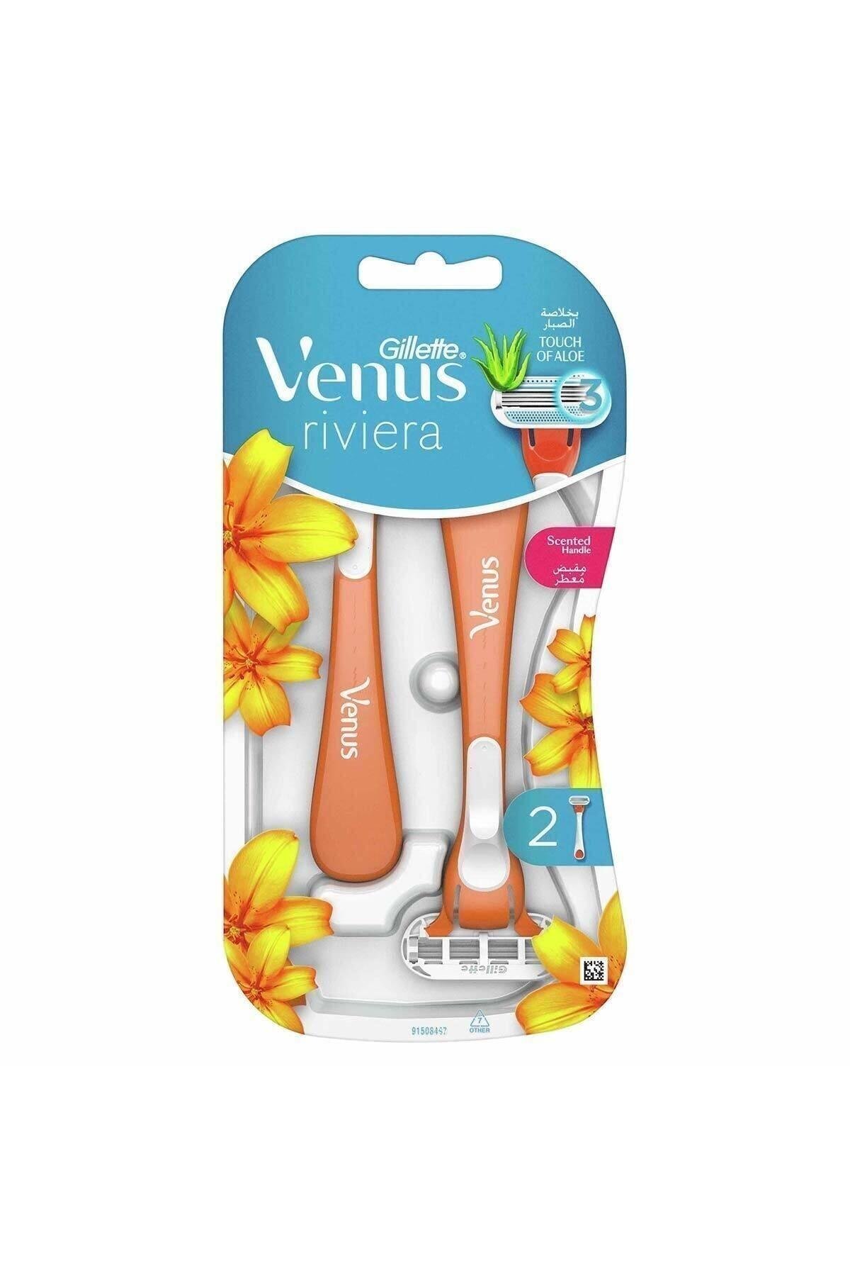 Gillette Venus Venus Riviera Kullan At Kadın Tıraş Bıçağı 2'li
