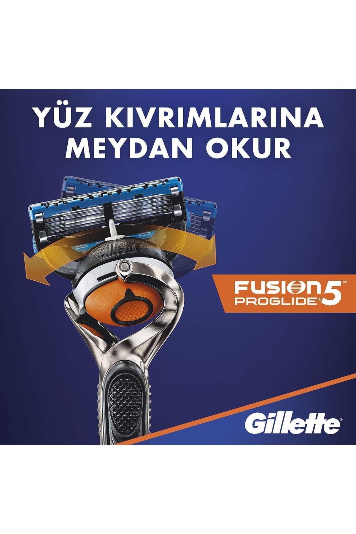 Gillette Yedek Tıraş Bıçağı Fusion Proglide Power 2 Adet 7702018085927