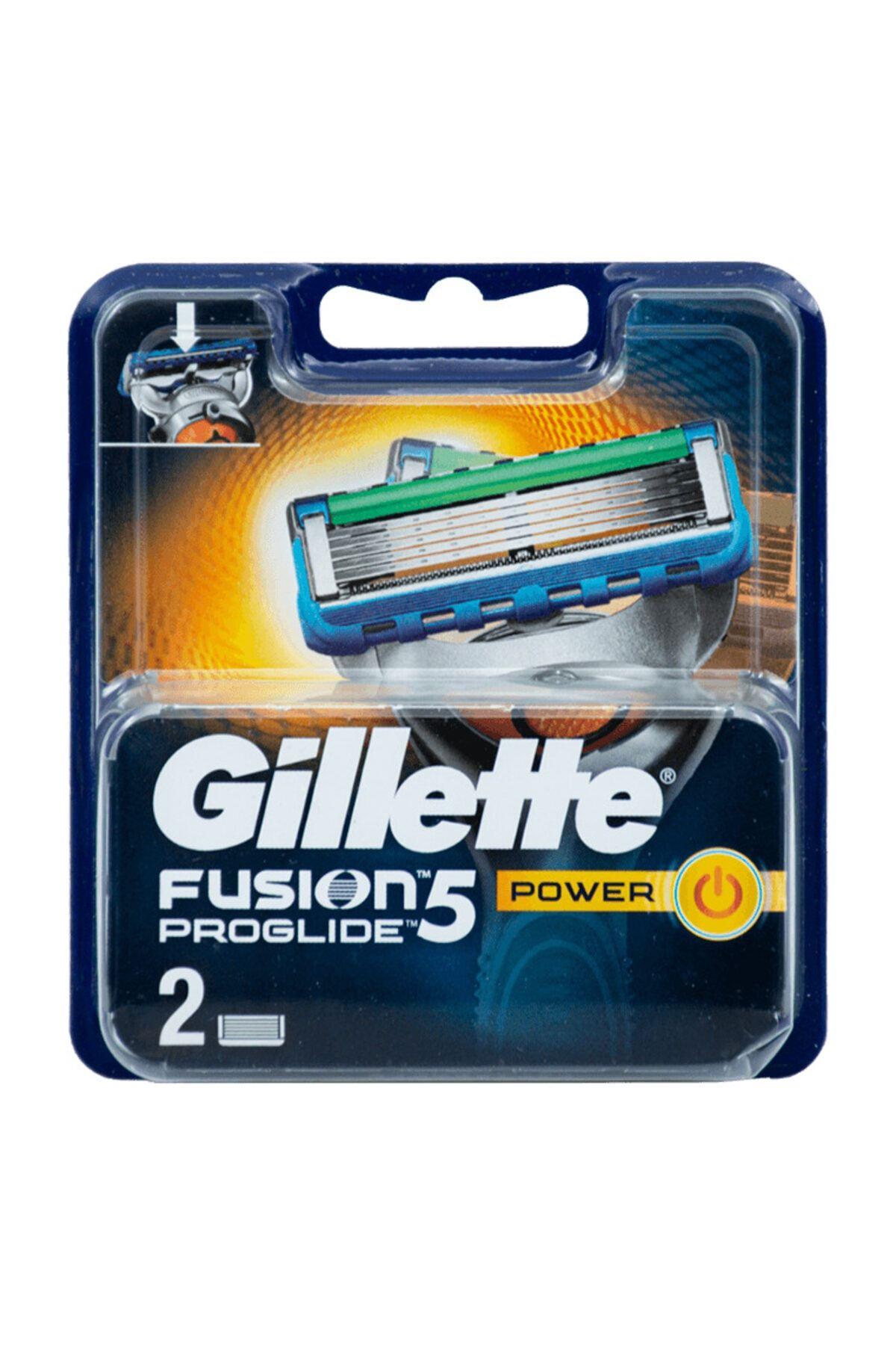 Gillette Yedek Tıraş Bıçağı Fusion Proglide Power 2 Adet 7702018085927