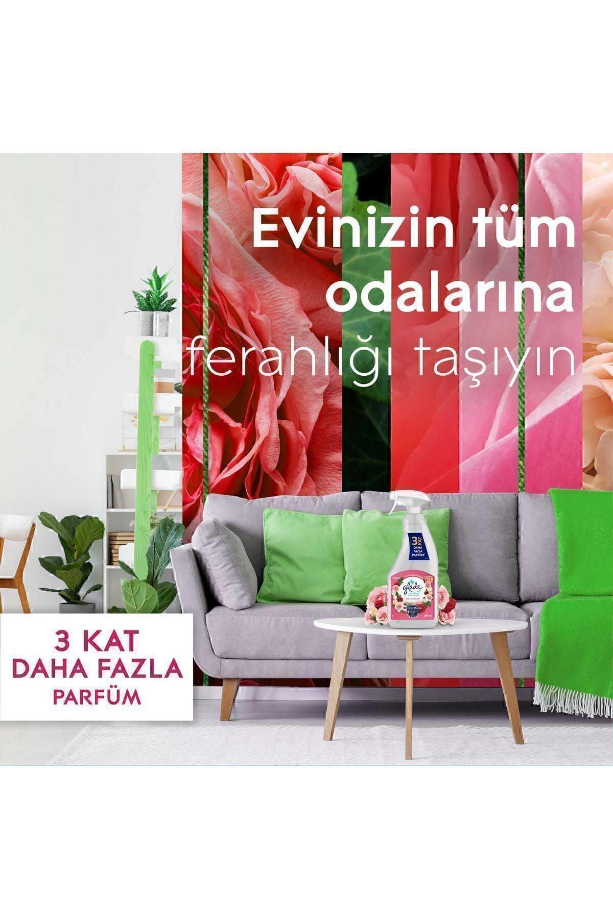 Glade ® Multispray Gül Bahçesi, 500ml