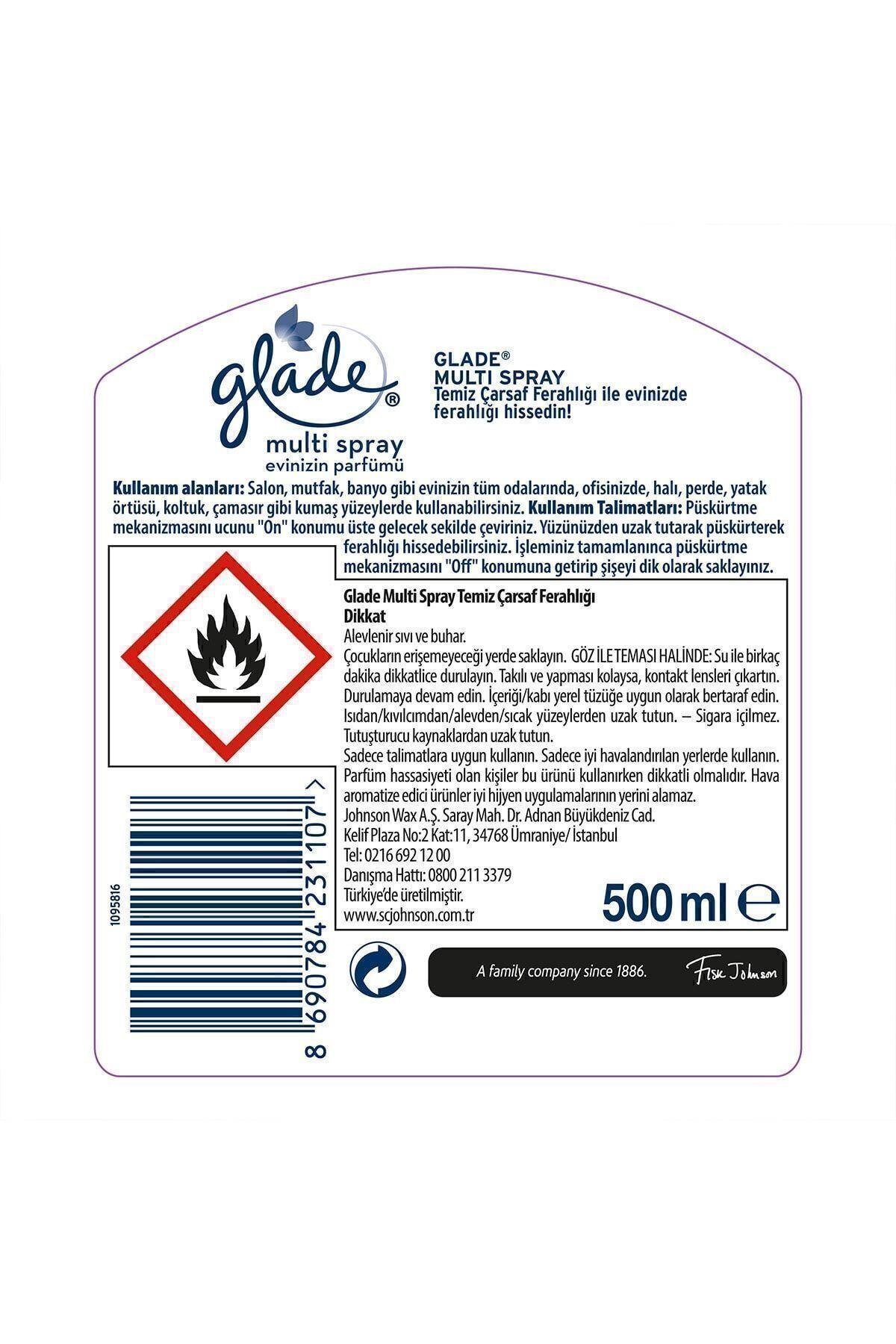 Glade Multispray Tropik Esinti 500ml