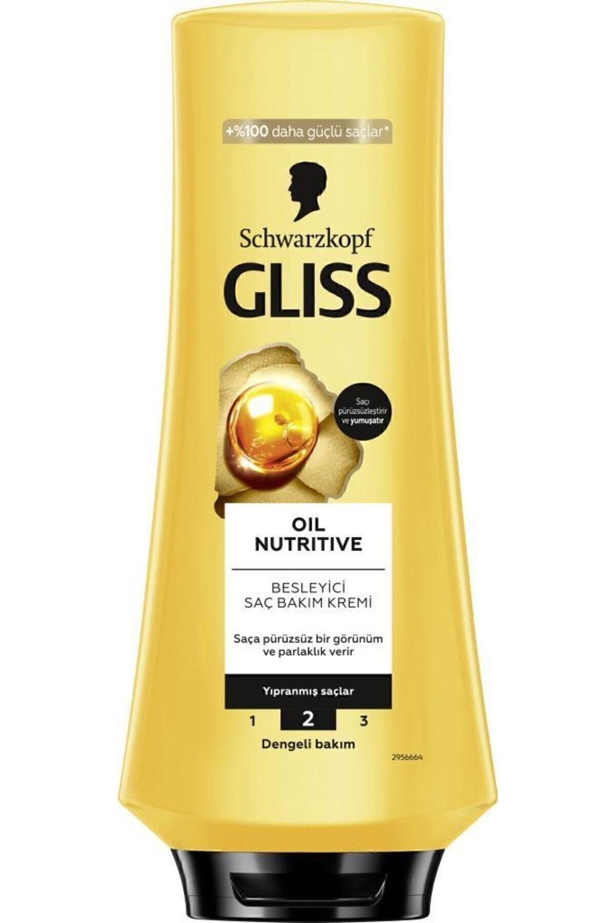 Gliss Oil Nutritive Saç Kremi 360 ML