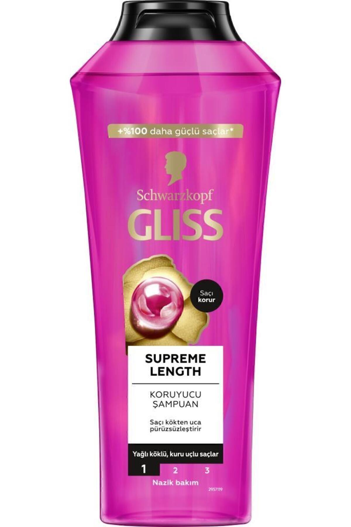 Gliss Supreme Length Uzun Saçlara Özel Şampuan 400 ML