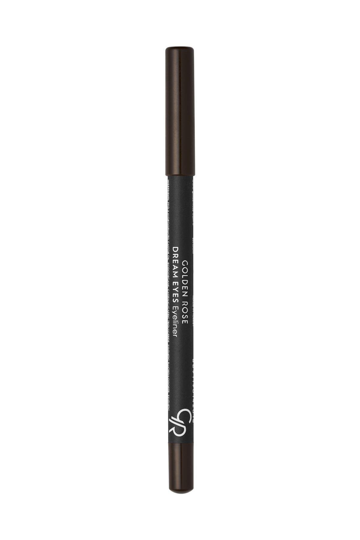 Golden Rose Dream Eyes Eyeliner No:407 Reddish Brown - Göz Kalemi - 8691190142070