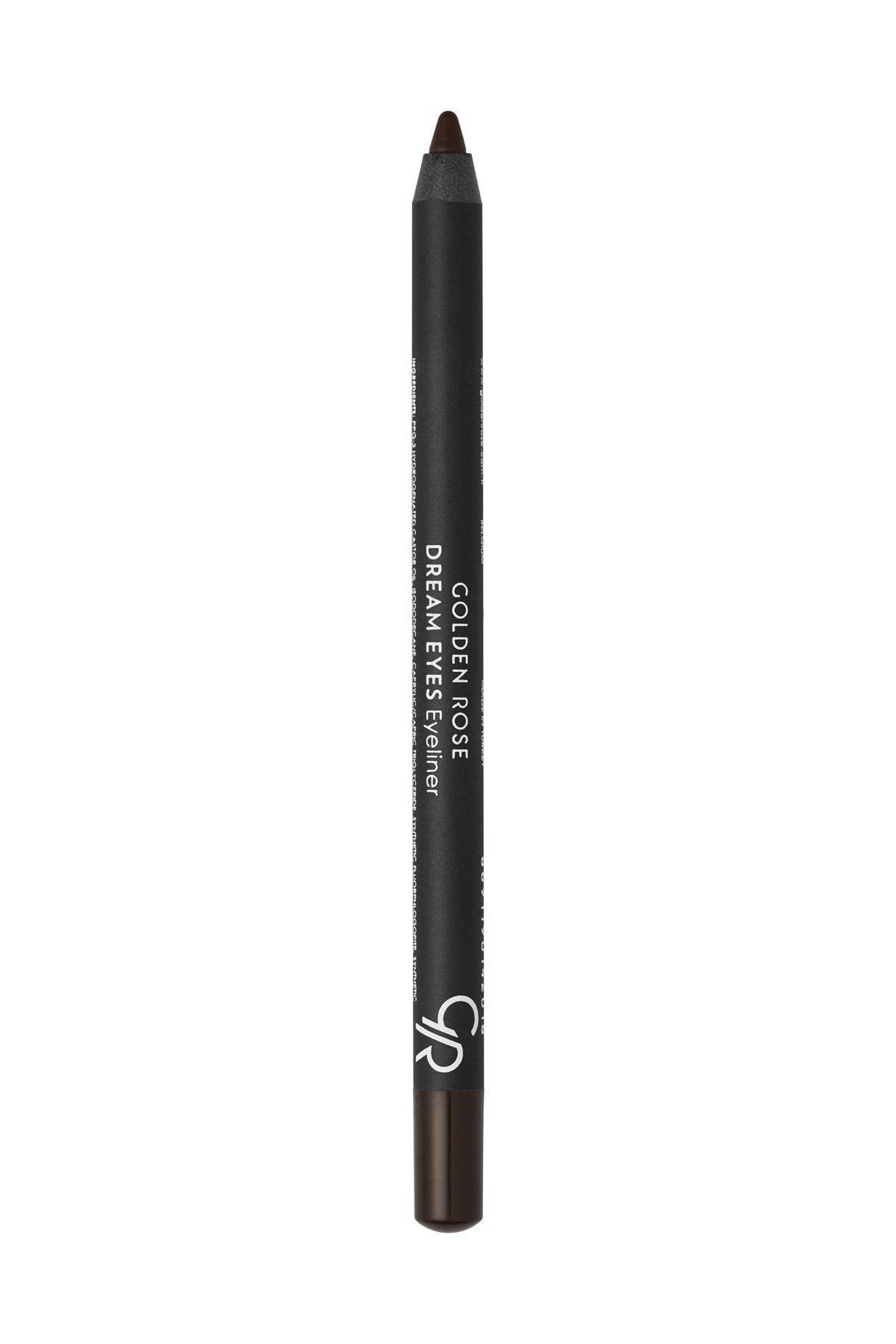 Golden Rose Dream Eyes Eyeliner No:407 Reddish Brown - Göz Kalemi - 8691190142070