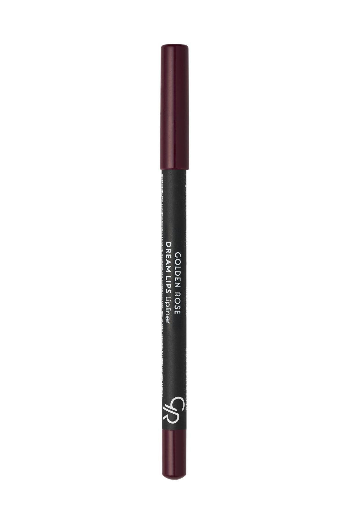 Golden Rose Dream Lips Lipliner No: 524 Plum Red - Dudak Kalemi - 8691190391249