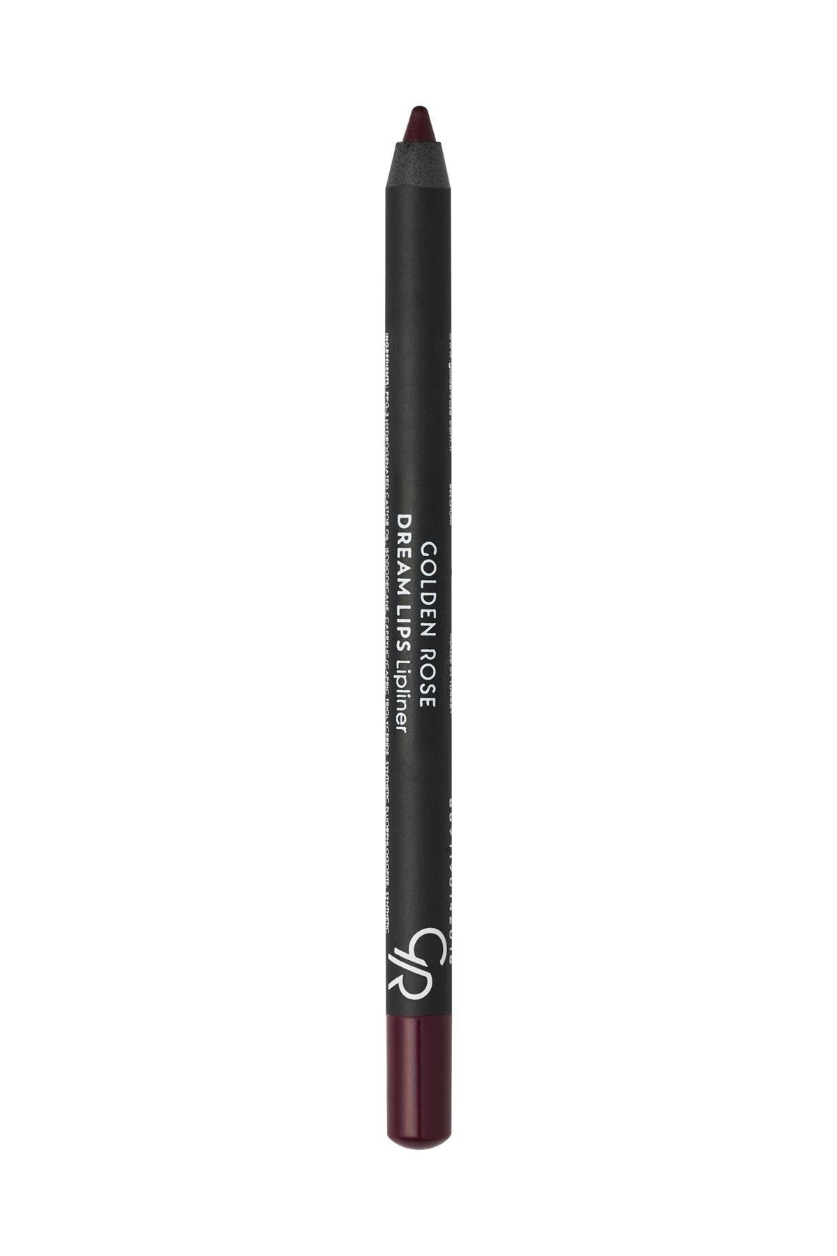 Golden Rose Dream Lips Lipliner No: 524 Plum Red - Dudak Kalemi - 8691190391249